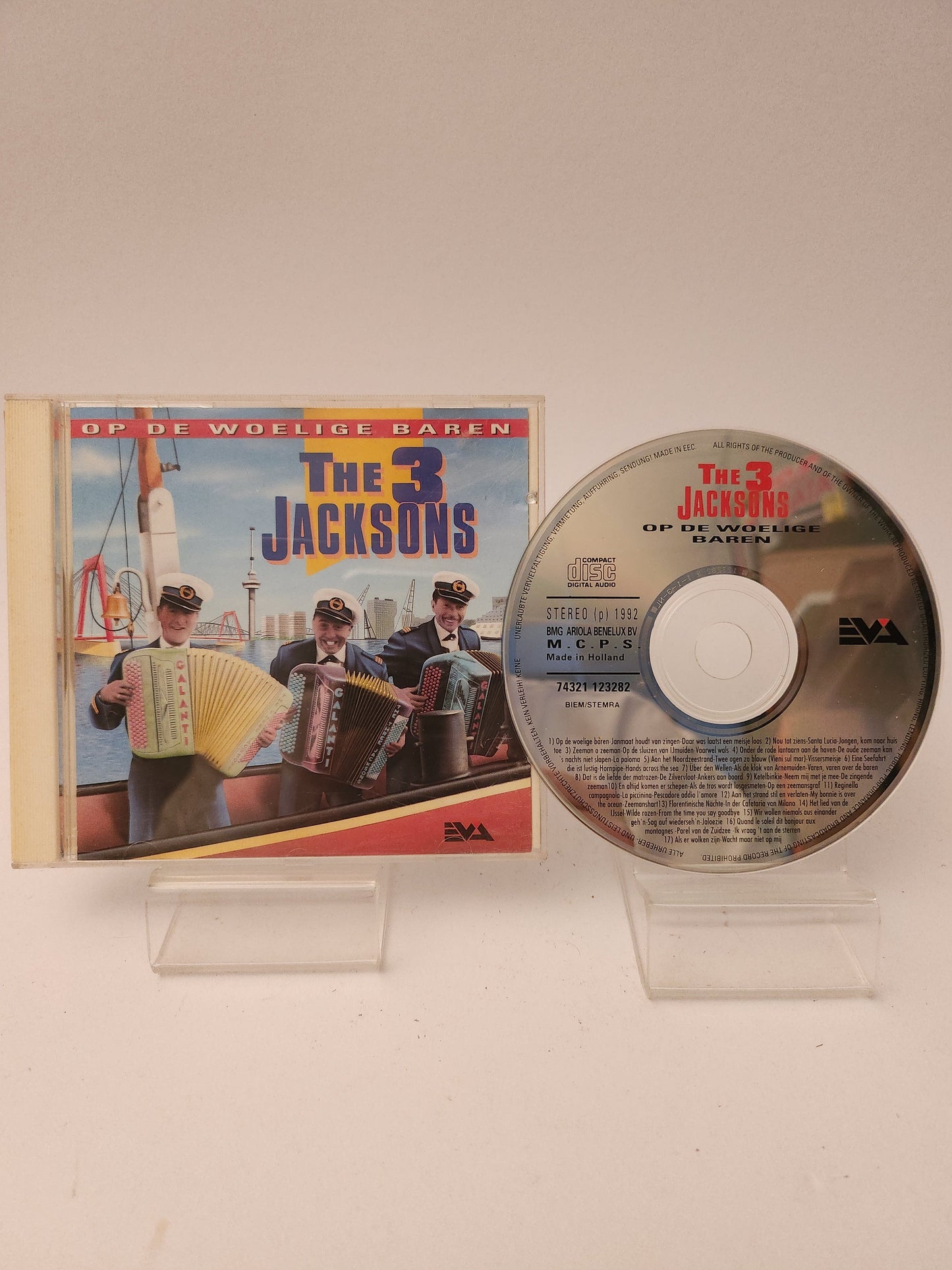 The 3 Jacksons: op de Woelige Baren CD - Cd