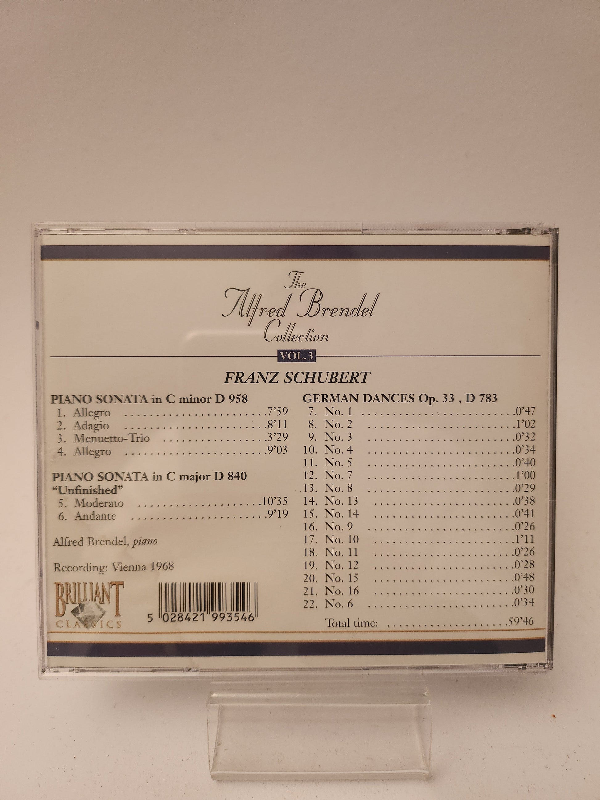 The Alfred Brendel Collection: Franz Schubert CD - Cd