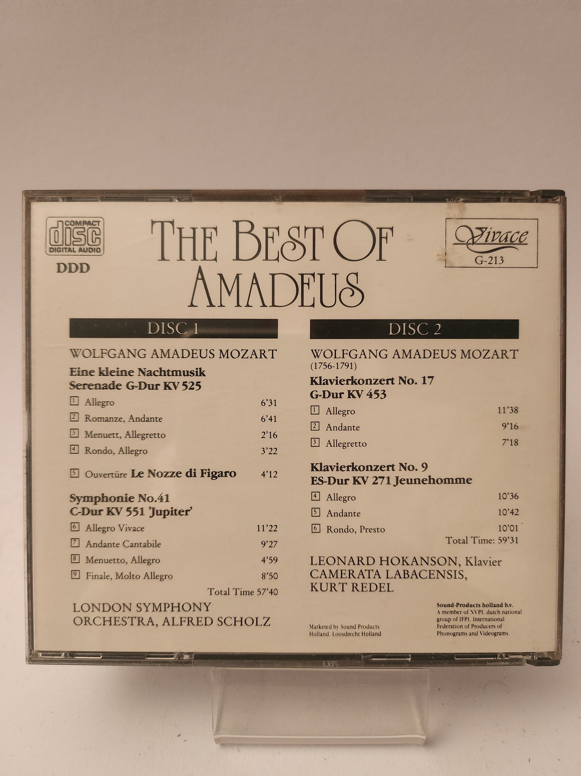 The Best of Amadeus CD - Cd