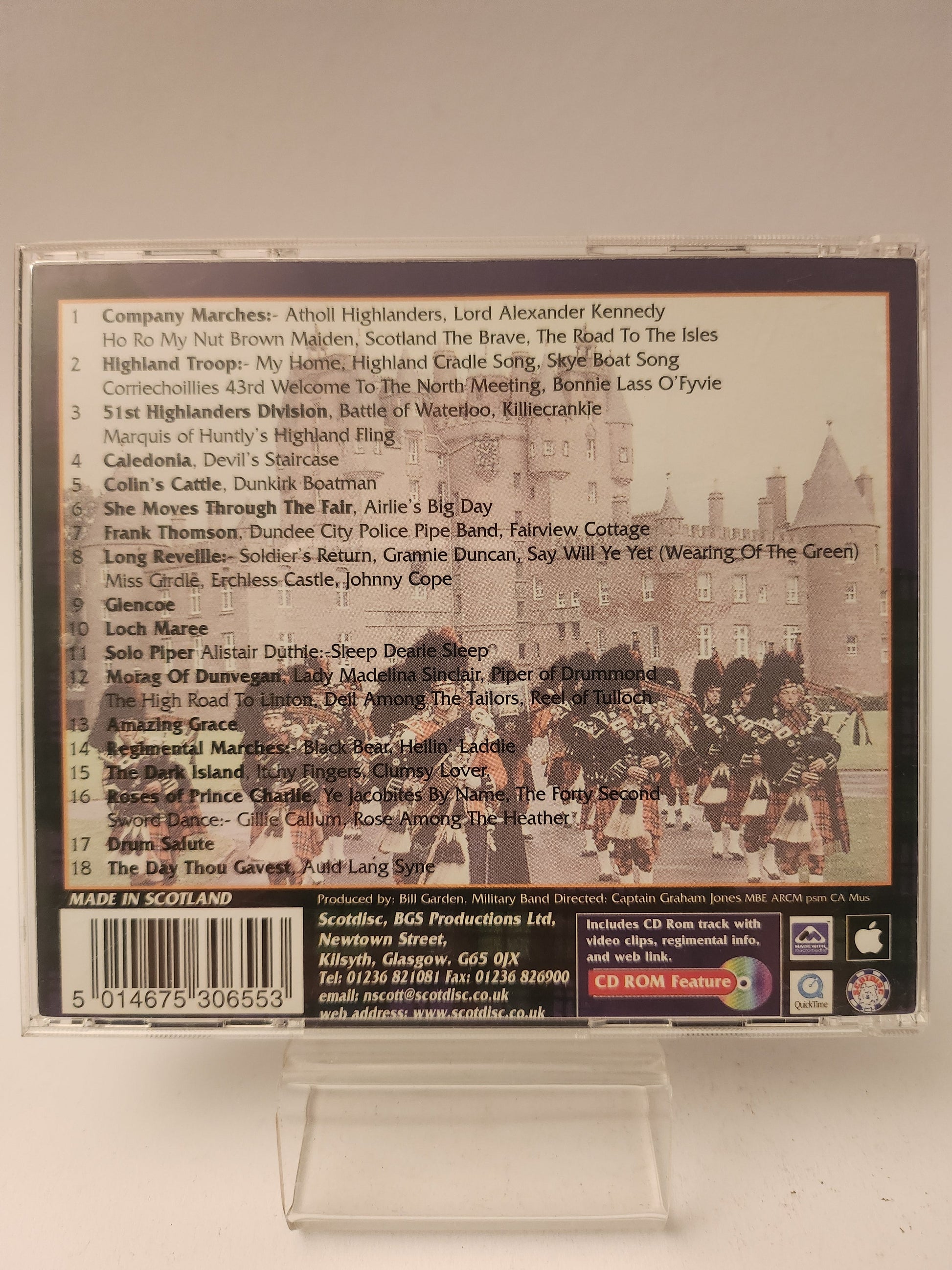 The Black Watch: Majestic Scotland CD - Cd