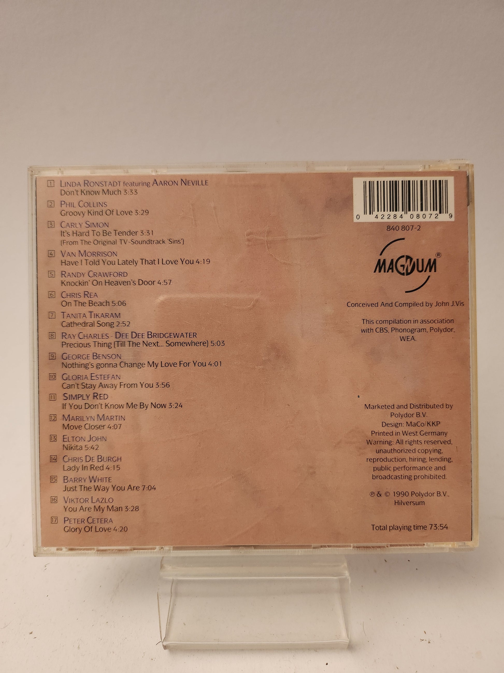 The Glory of Love: a 1990 Super Popgala CDc - Cd