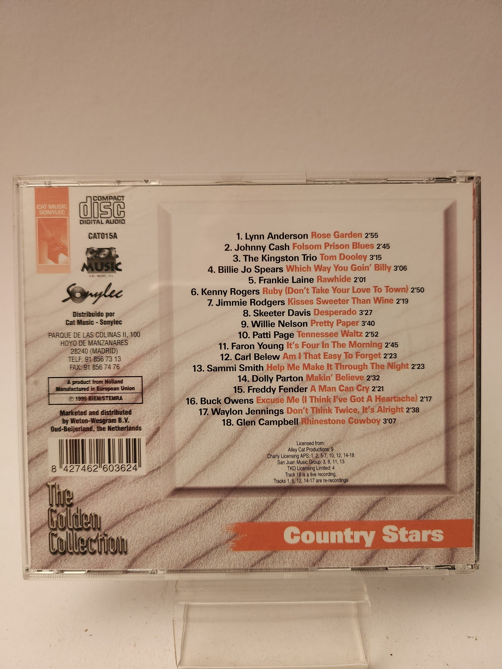 The Golden Collection CD1: Country Stars CD - Cd