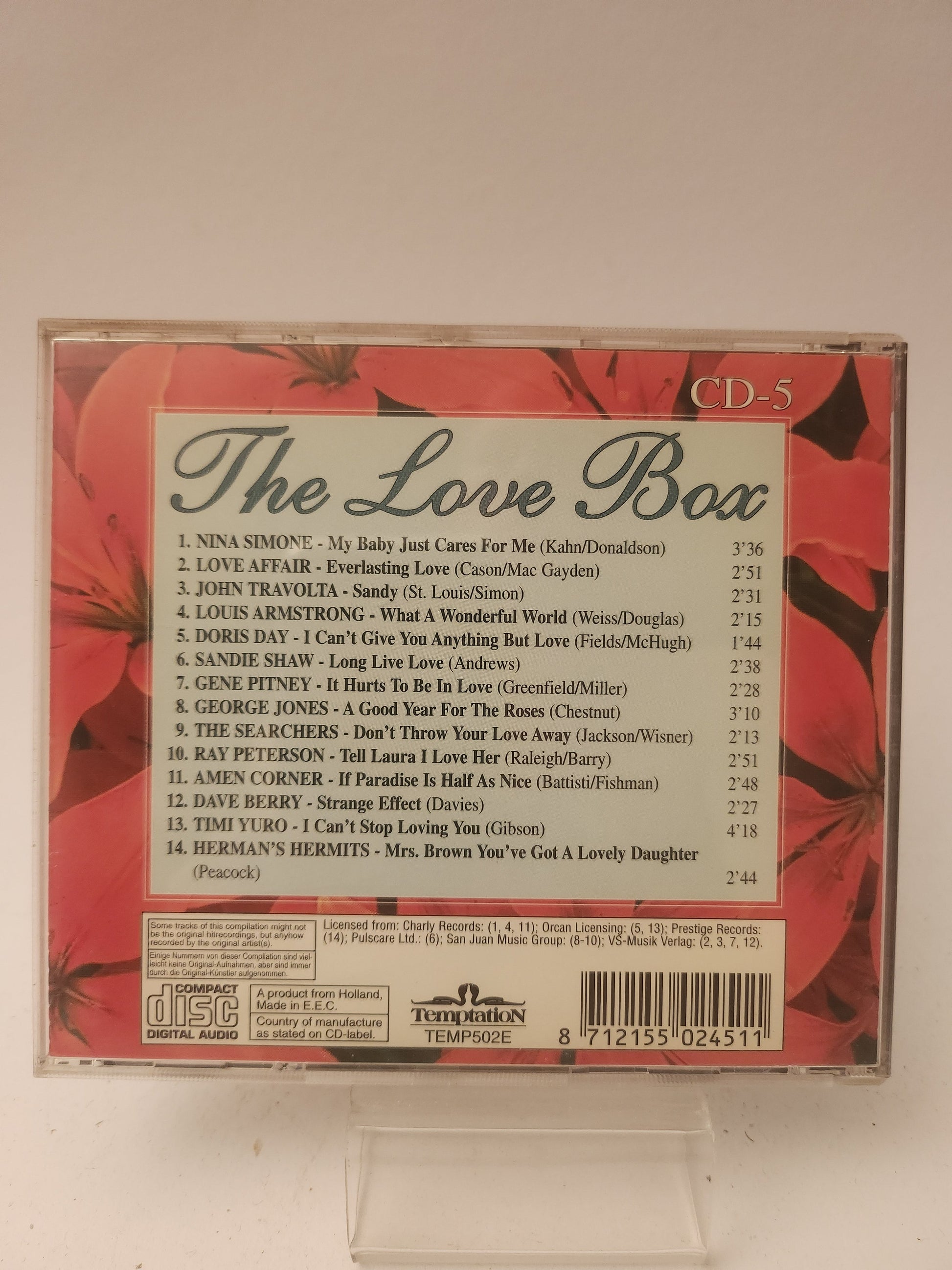The Love Box CD 5 - Cd