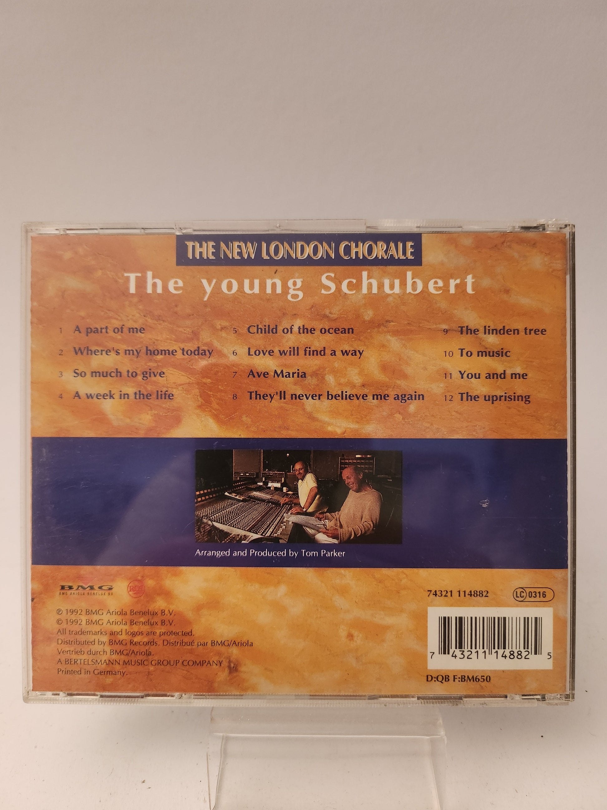 The New London Chorale: the Young Schubert CD - Cd