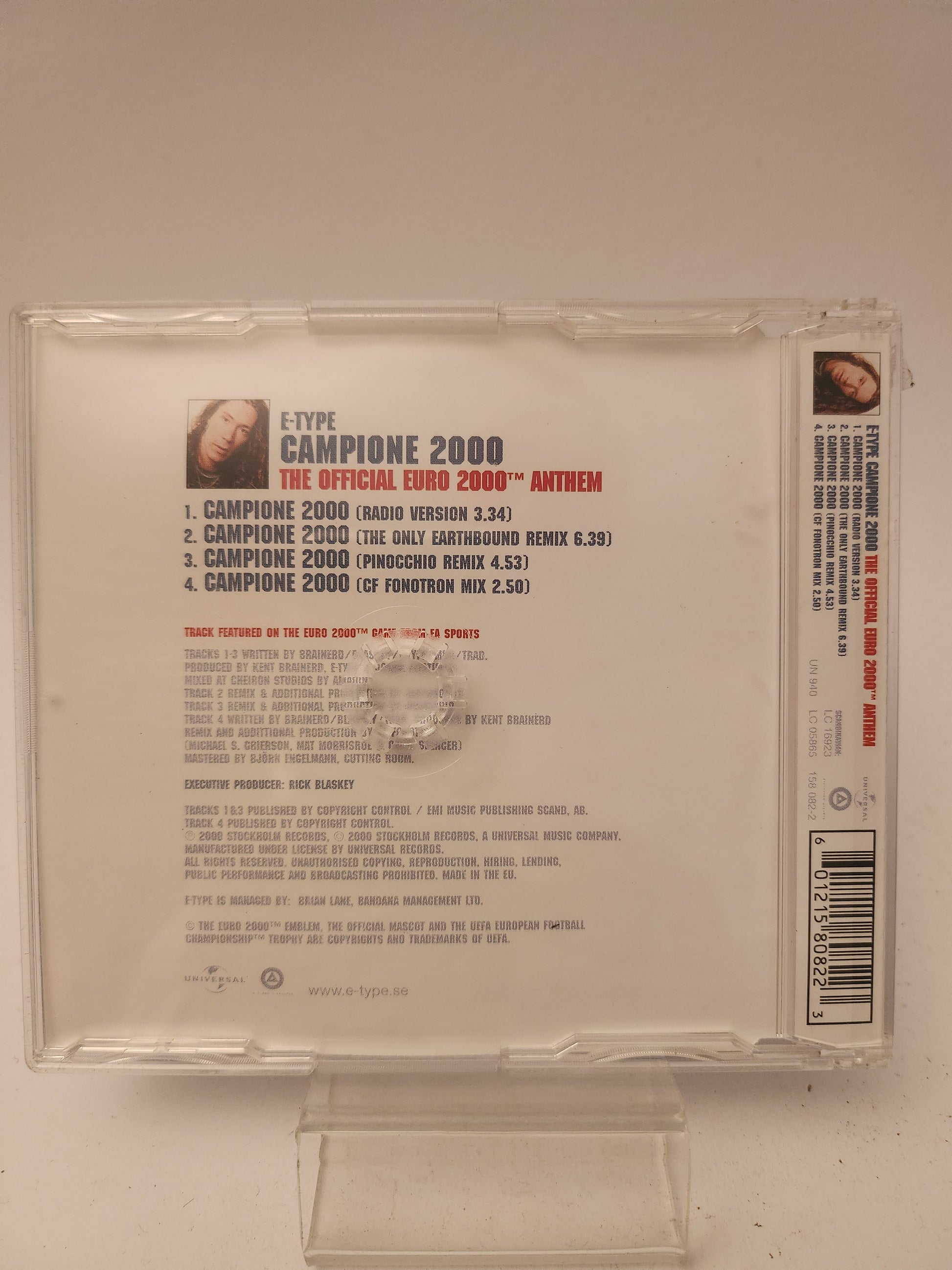 The Official Euro 2000 Anthem CD - Cd