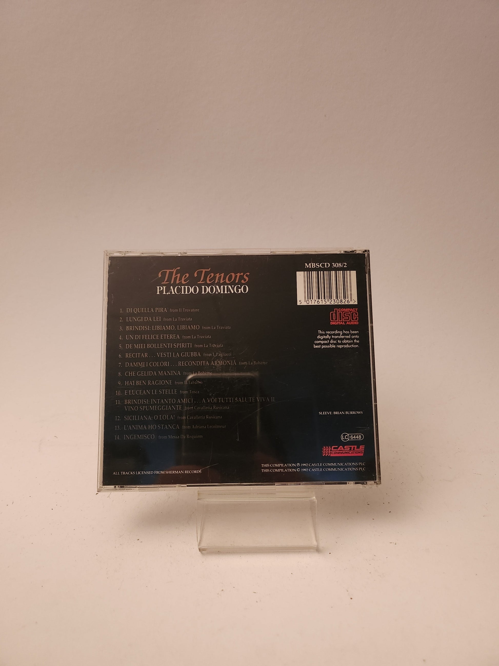 The Tenors: Placido Domengo Disc 2 CD - Cd