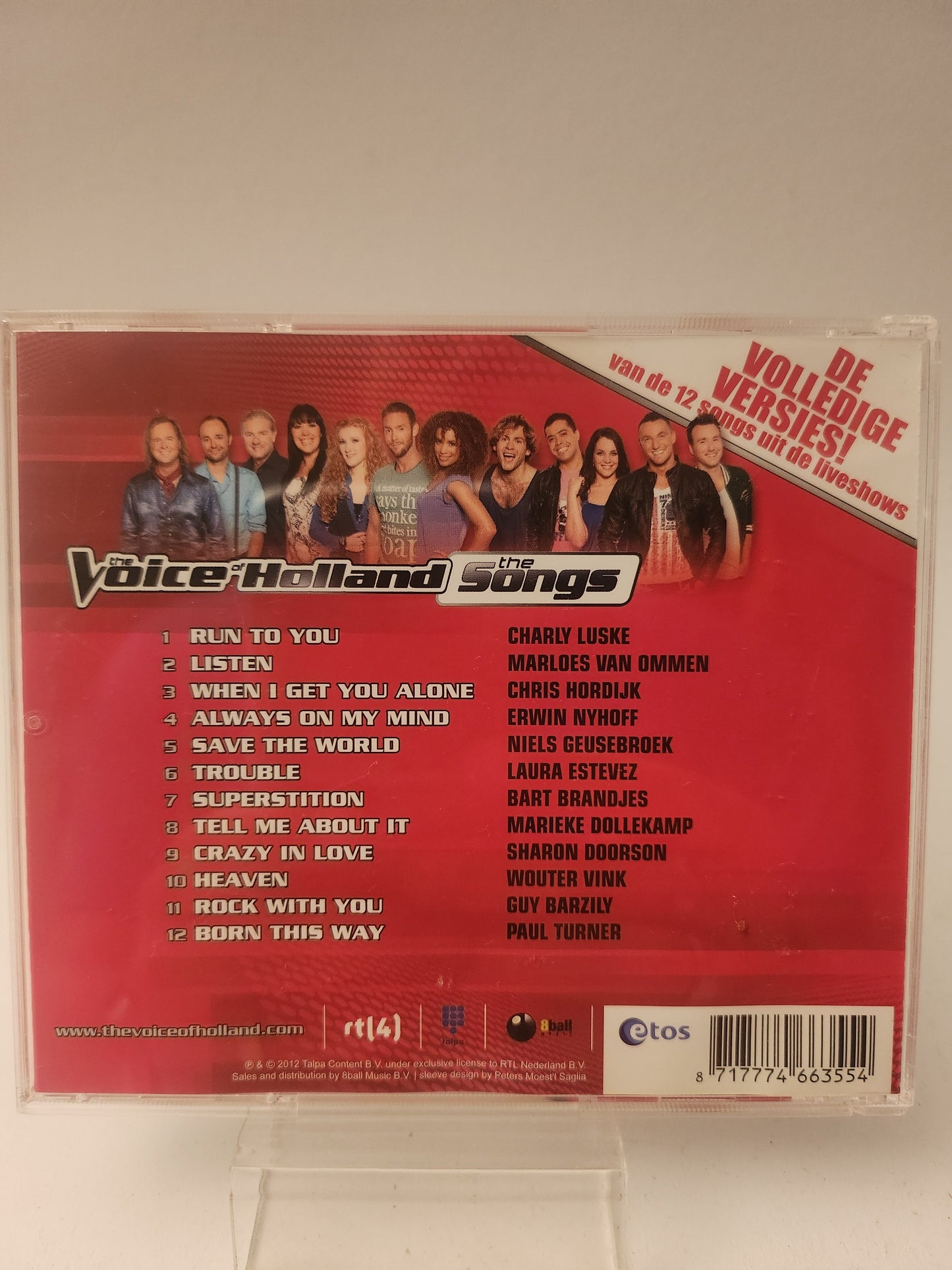 The Voice of Holland the Songs CD - Cd