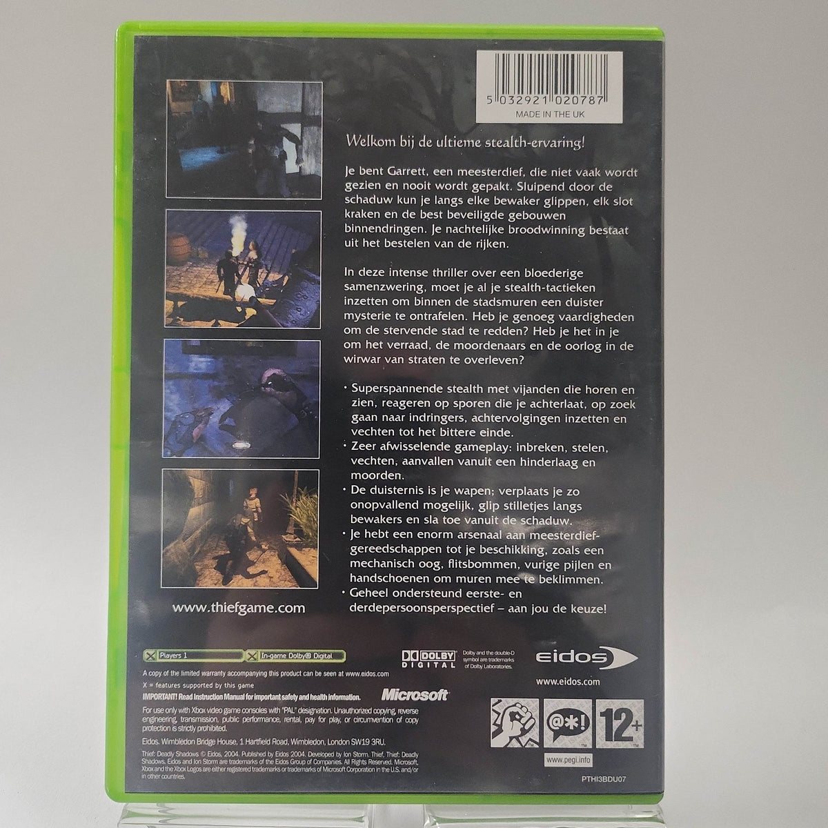 Thief Deadly Shadows Xbox Original - Feniks Gameshop