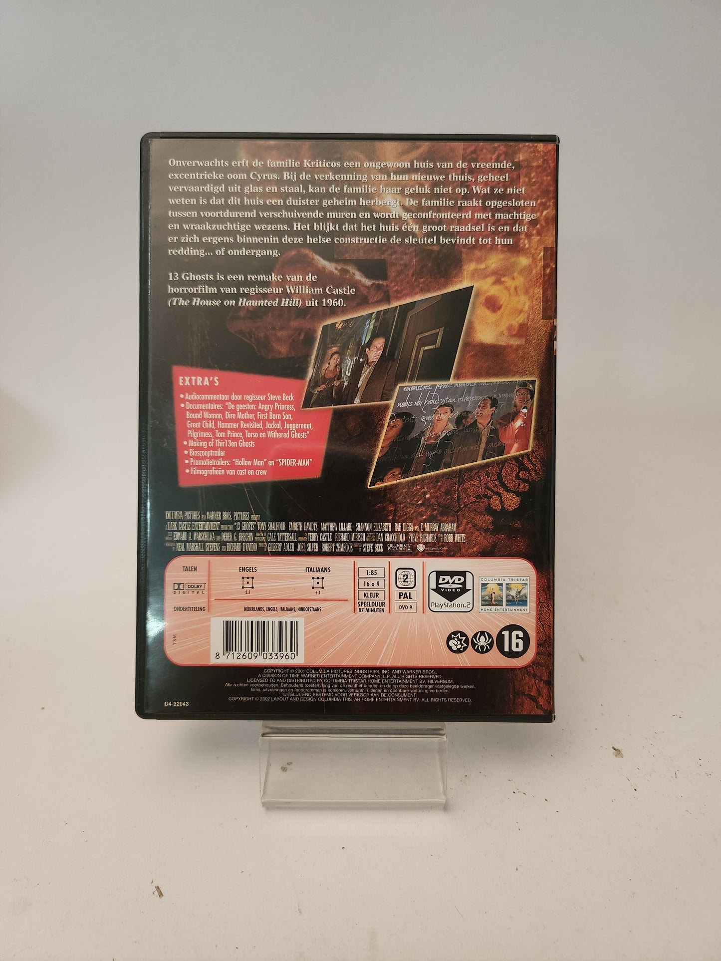 Thirteen Ghosts Dvd - Dvd Volwassenen