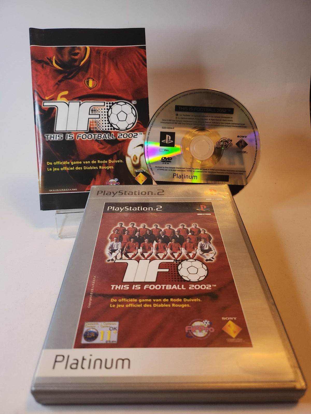 This is Football 2002 Platinum Edition Playstation 2 - Feniks Gameshop