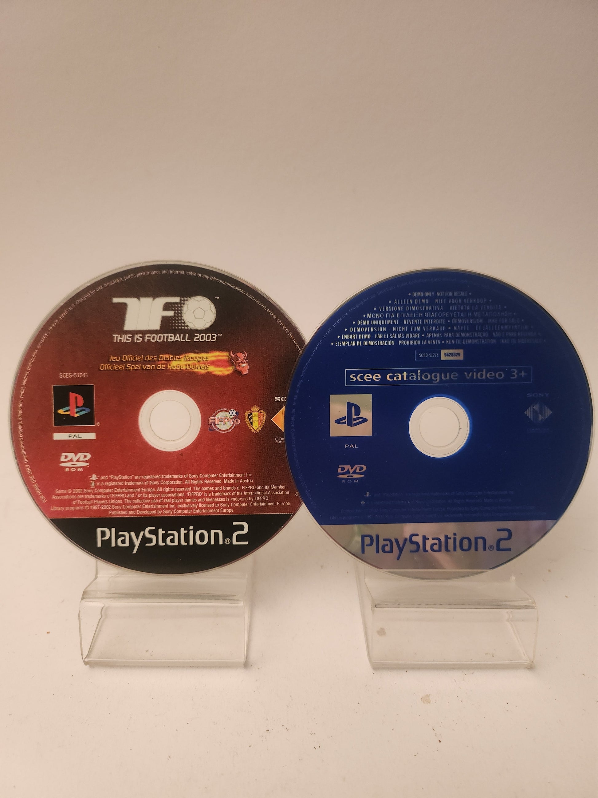 This is Football 2003 Rode Duivels Editie + Scee Catalogue Video 3+ Playstation 2 - Playstation 2 Games