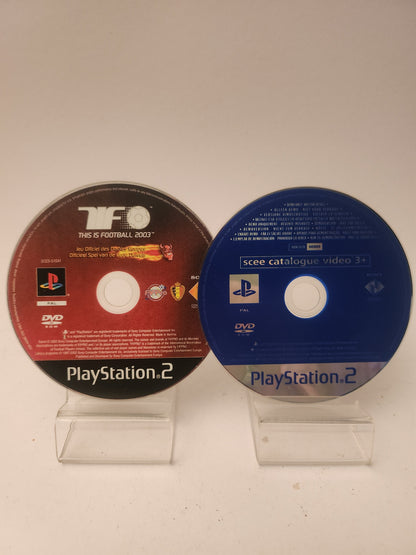 This is Football 2003 Rode Duivels Editie + Scee Catalogue Video 3+ Playstation 2 - Playstation 2 Games