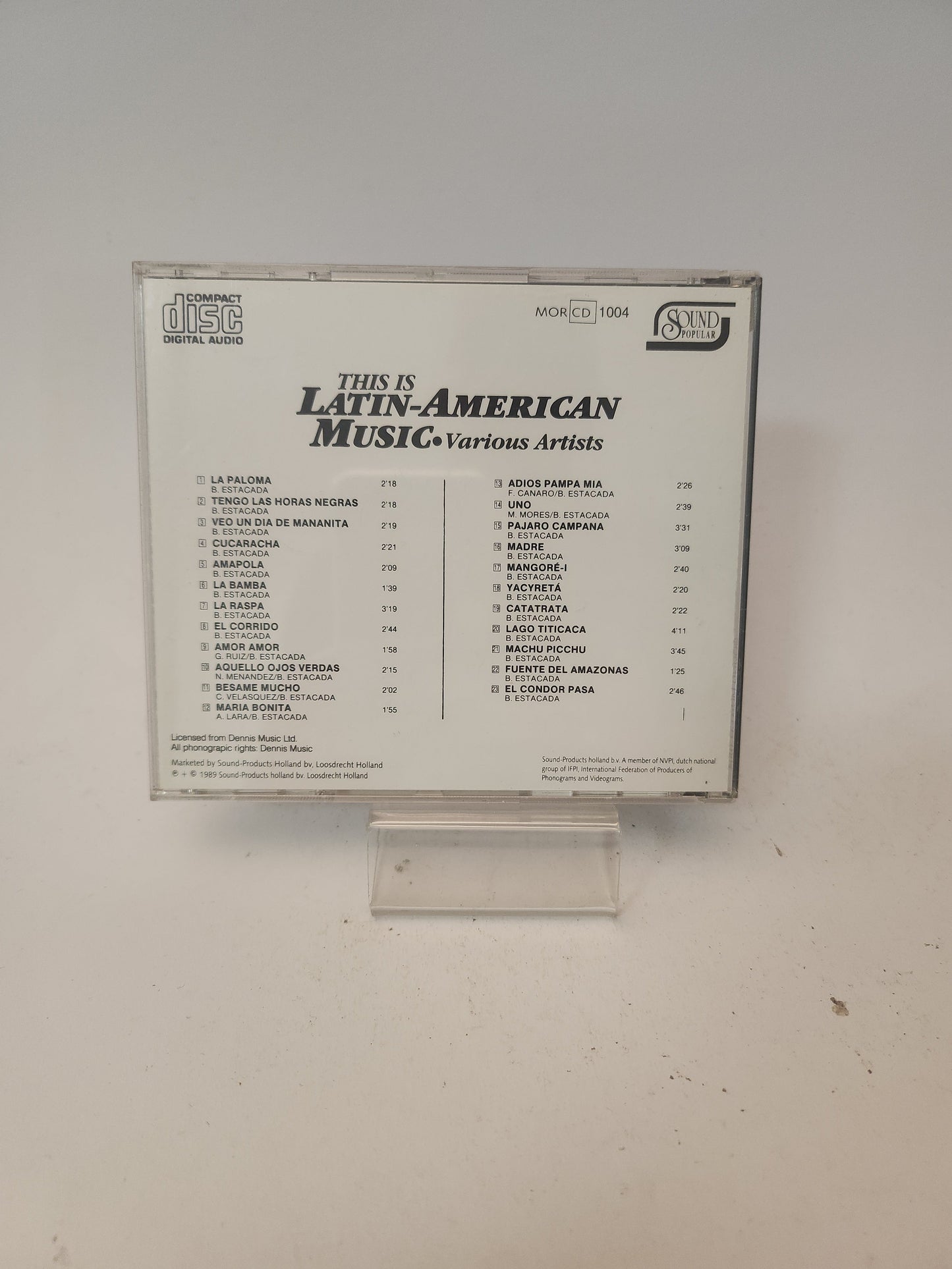 This is Latin-American Music CD - Cd