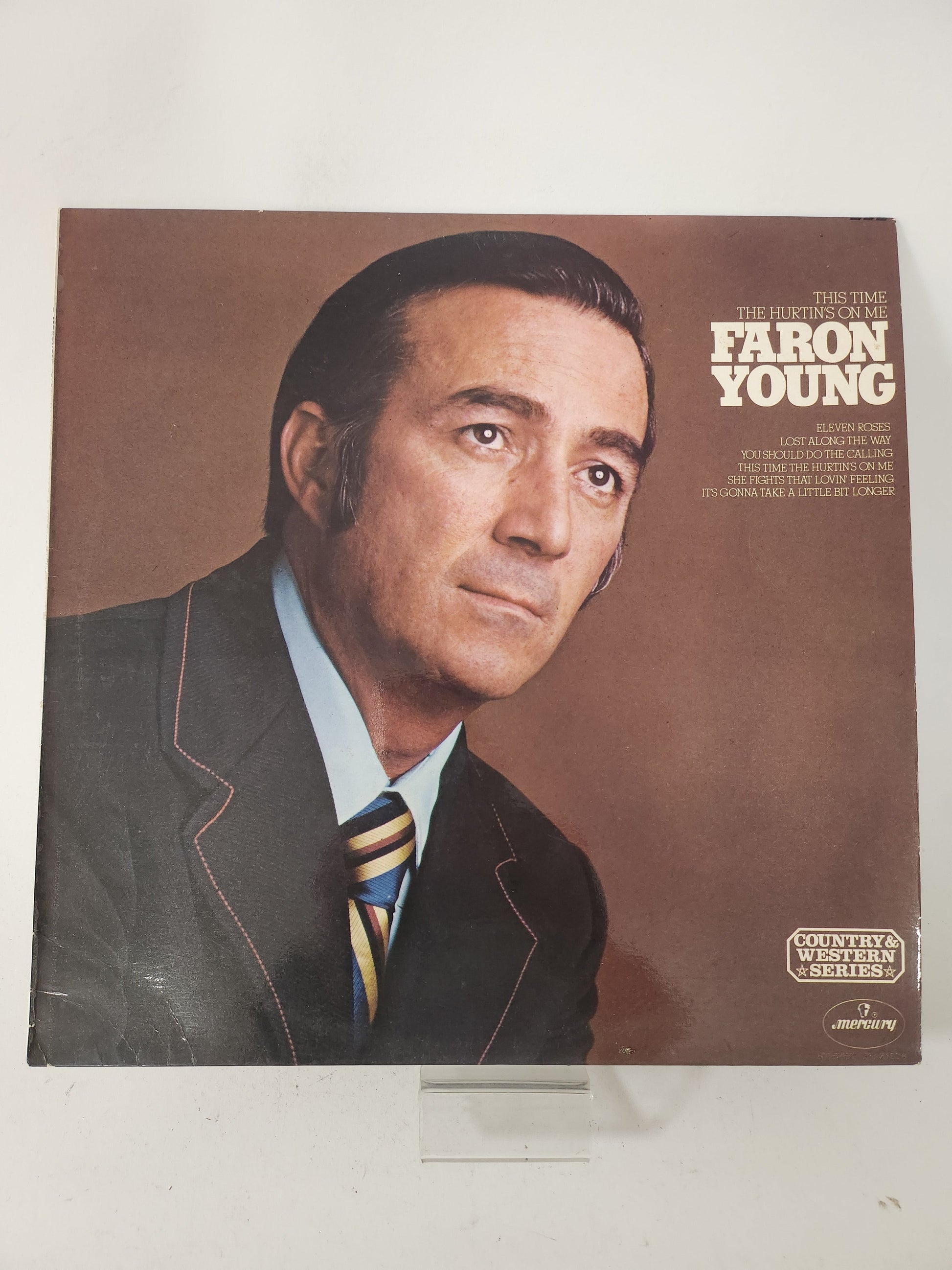 This Time the Hurtin’ is On Me: Faron Young LP Vinyl - Lp Vinyl