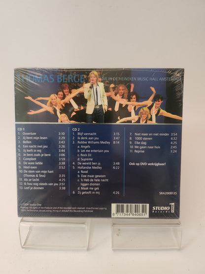 Thomas Berge ’Live in Concert’ geseald CD - Cd