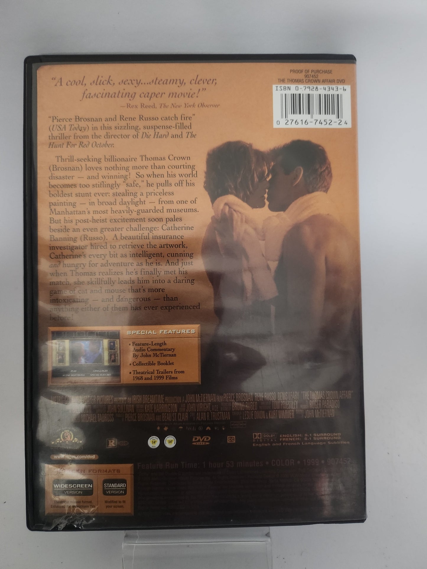 Thomas Crown Affair Dvd - Dvd Volwassenen