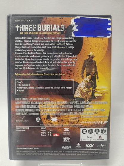 Three Burials DVD - Feniks Gameshop