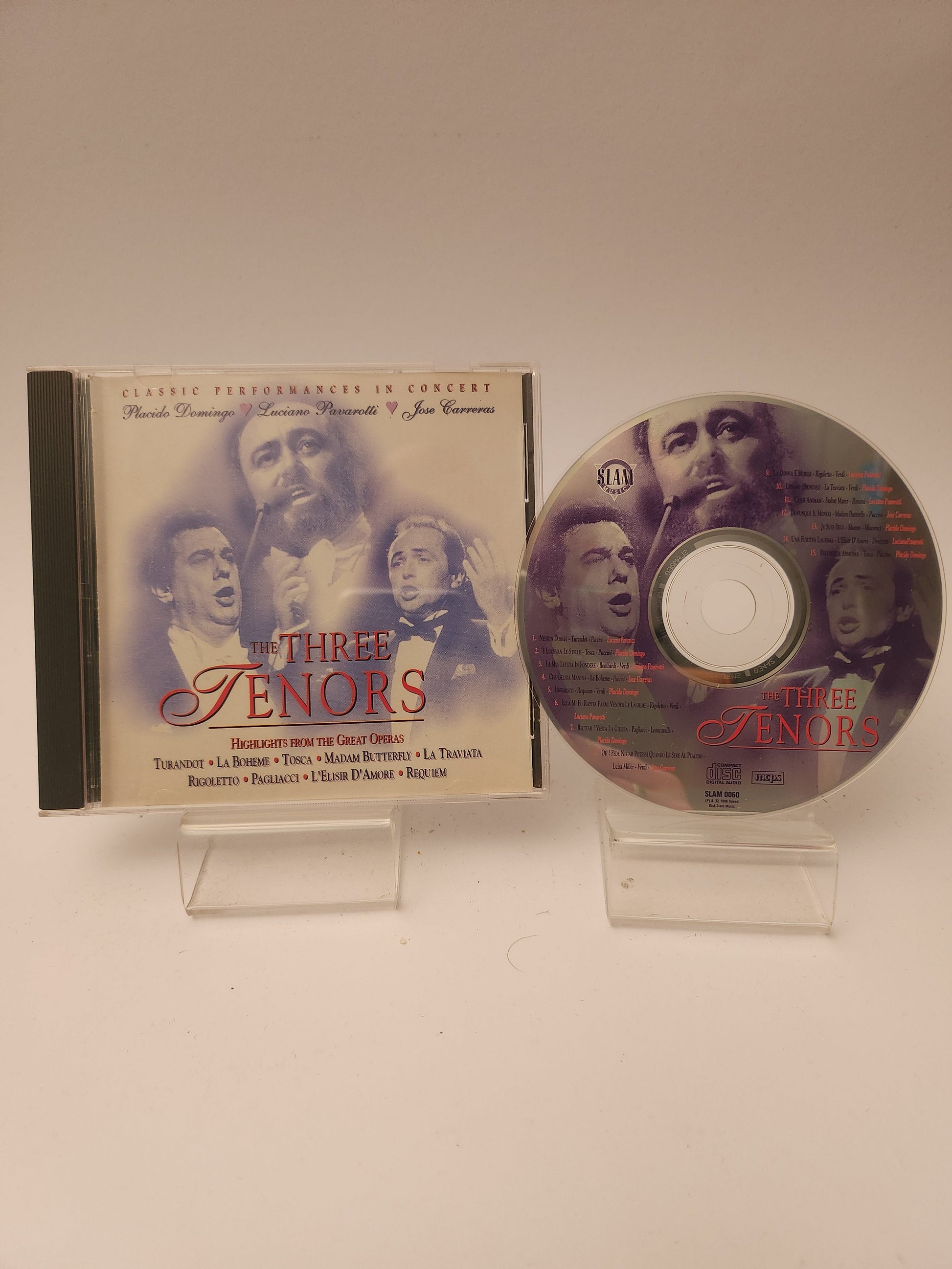 Three Tenors: Classic Performance in Concert CD - Cd