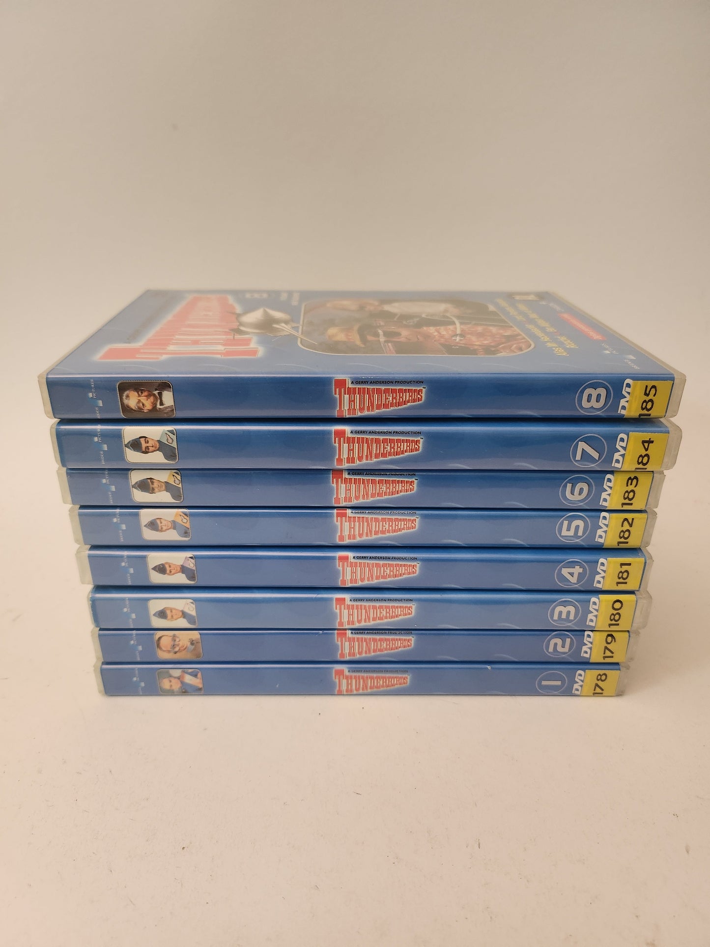 Thunderbirds 1 t/m 8 DVD Box - Dvd kids