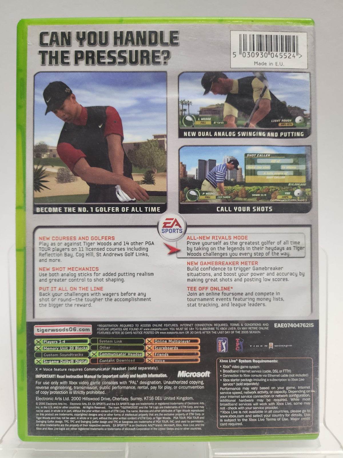 Tiger Woods PGA Tour 06 Xbox Original - Feniks Gameshop