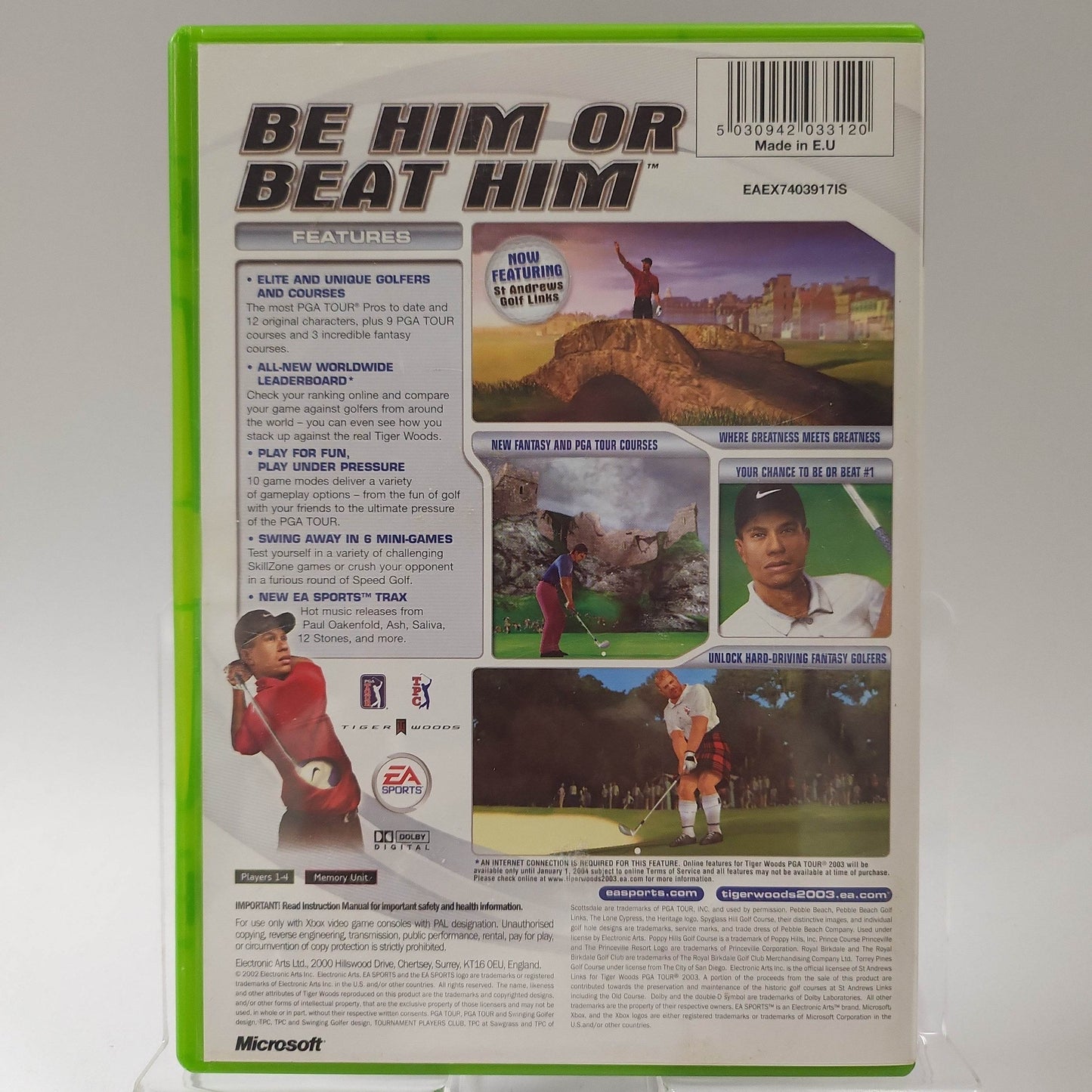 Tiger Woods PGA Tour 2003 Xbox Original - Feniks Gameshop