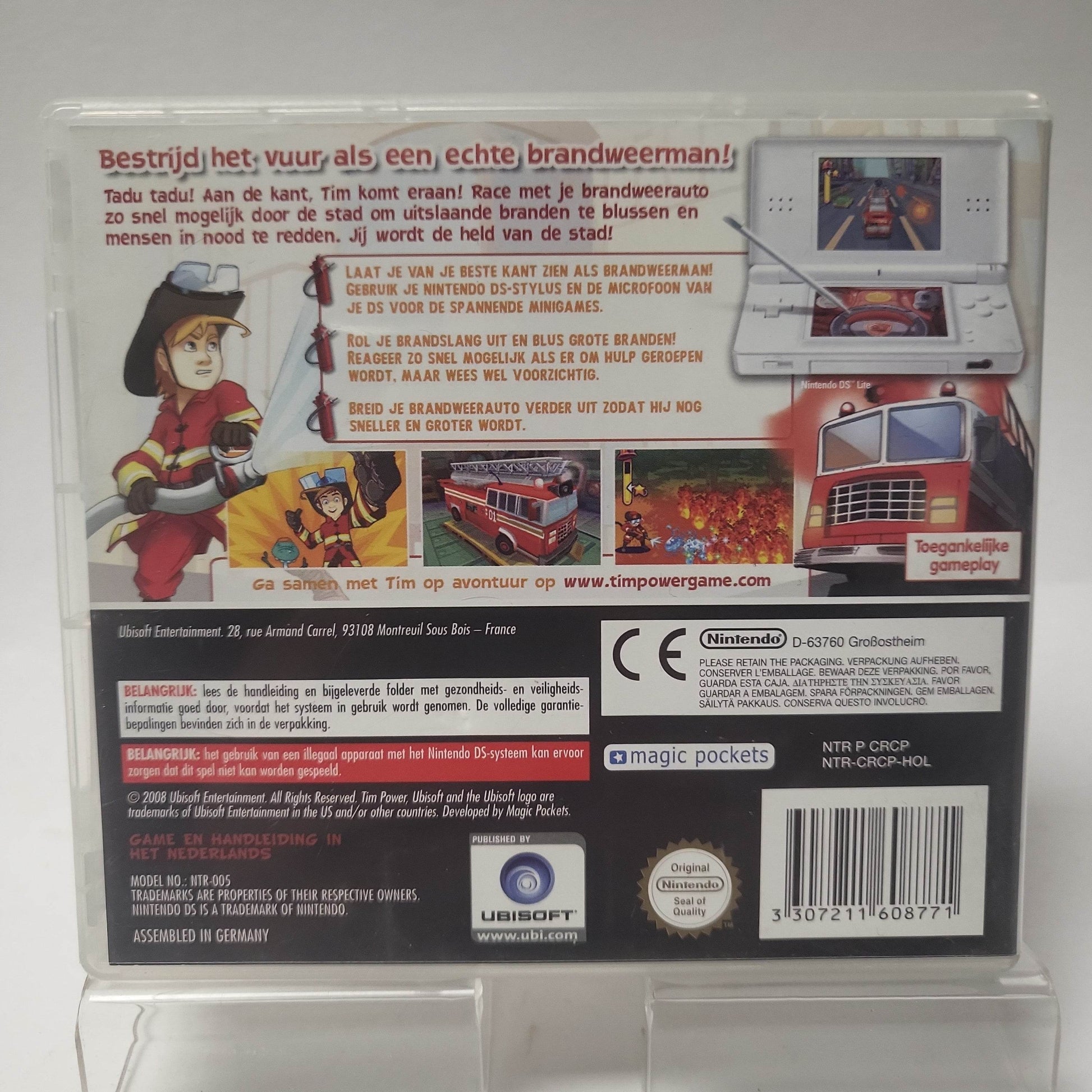 Tim Power Brandweerman Nintendo DS - Feniks Gameshop