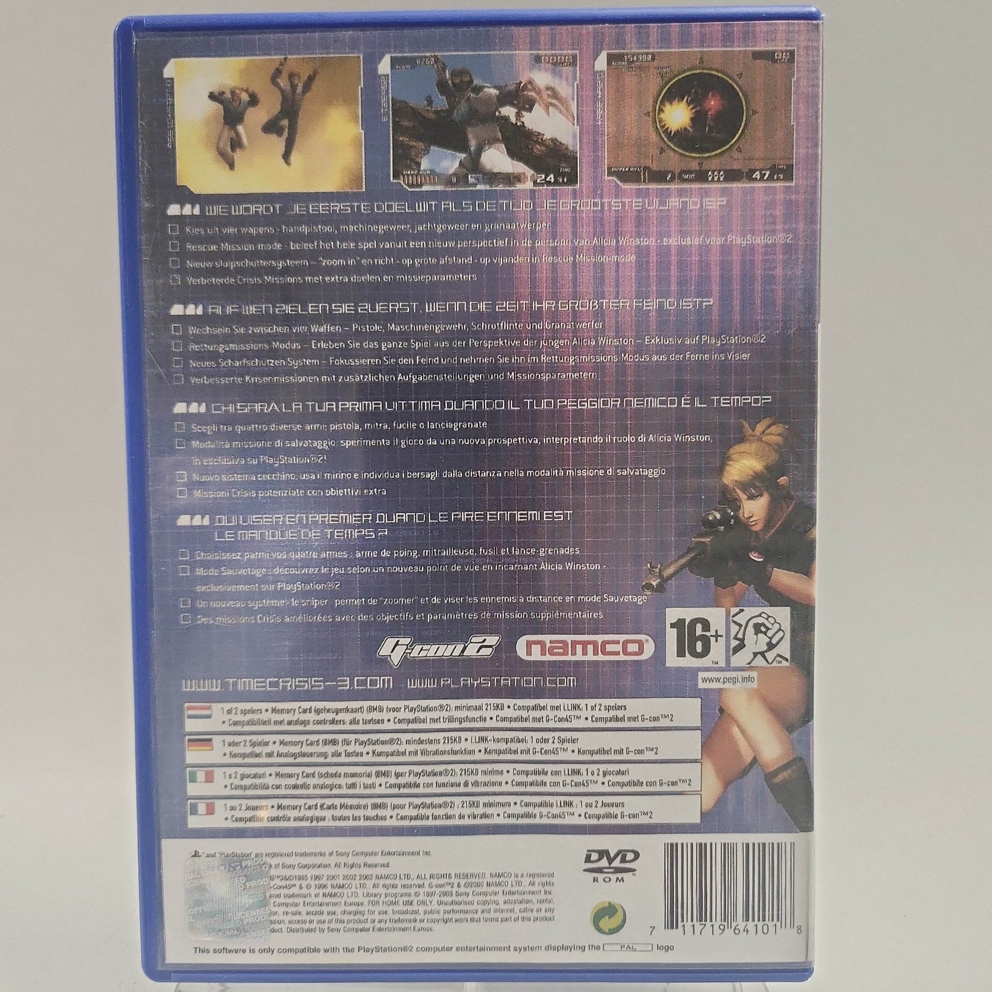 Time Crisis 3 (Copy Cover) Playstation 2 - Feniks Gameshop