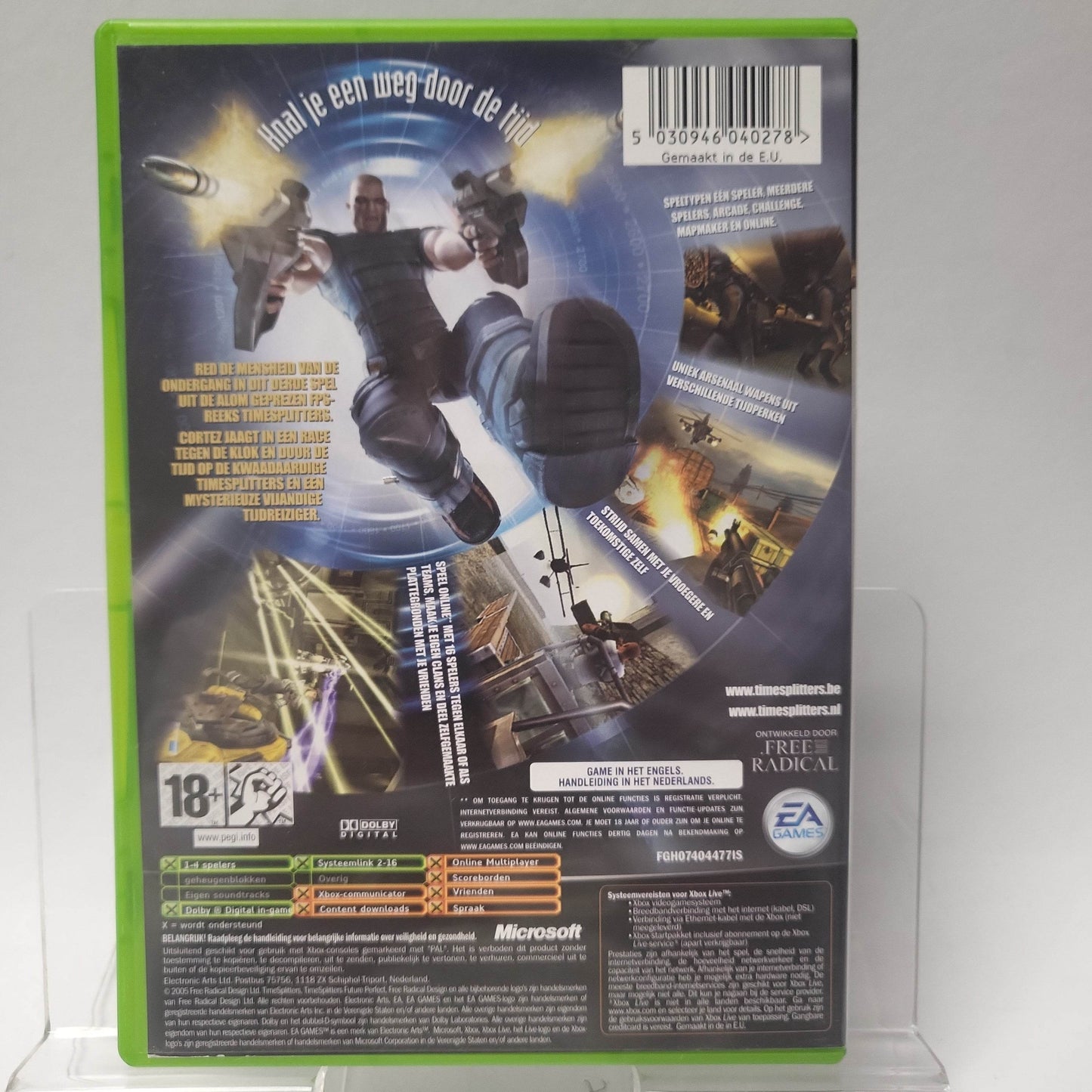 Timesplitters Future Perfect Xbox Original - Feniks Gameshop