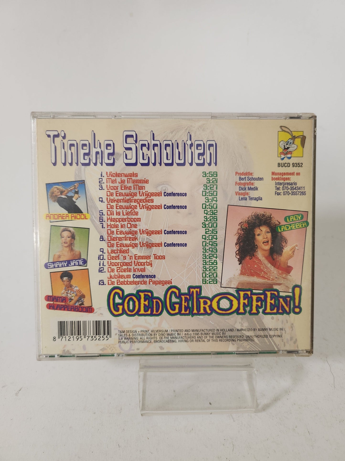 Tineke Schouten: Goed Getroffen CD - Cd
