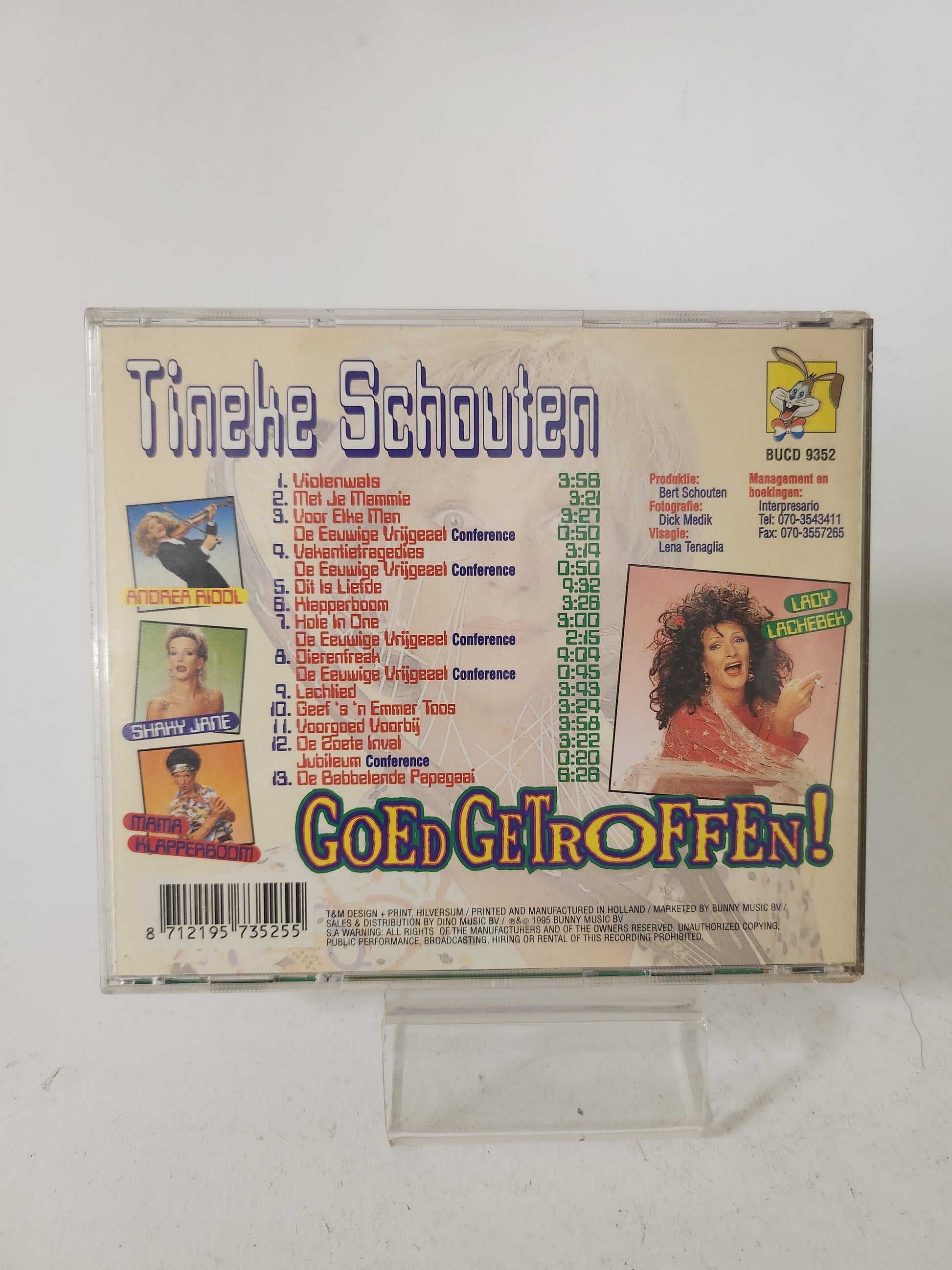 Tineke Schouten: Goed Getroffen CD - Cd