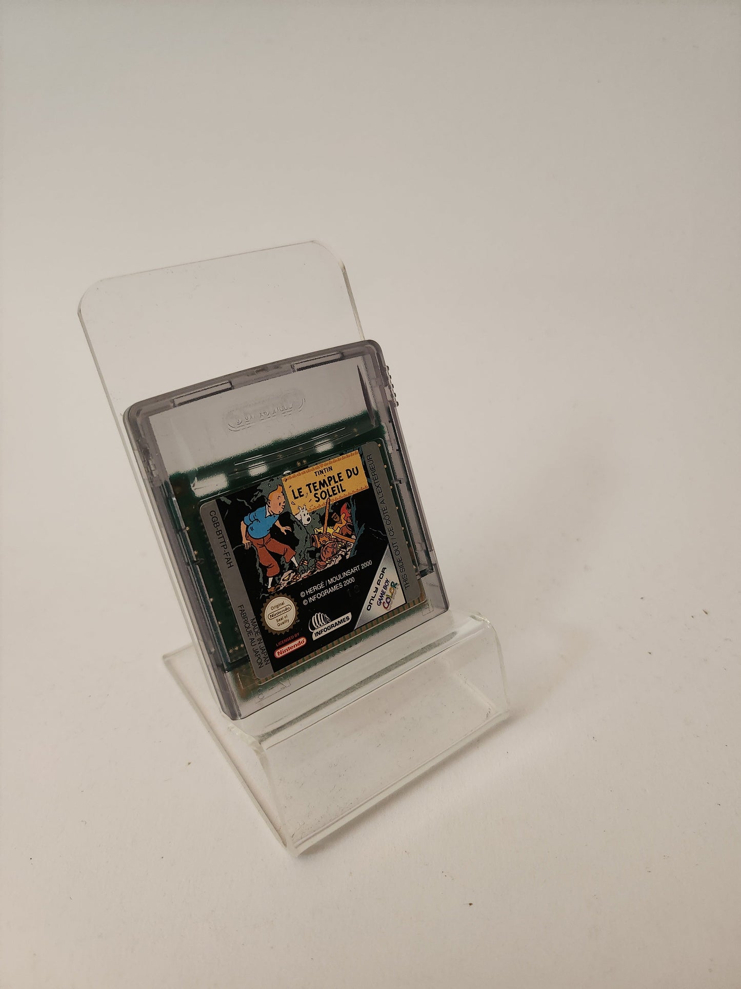 Tintin: Le Temple du Soleil (Cartridge Only) Game Boy Color - Game Boy Color Games