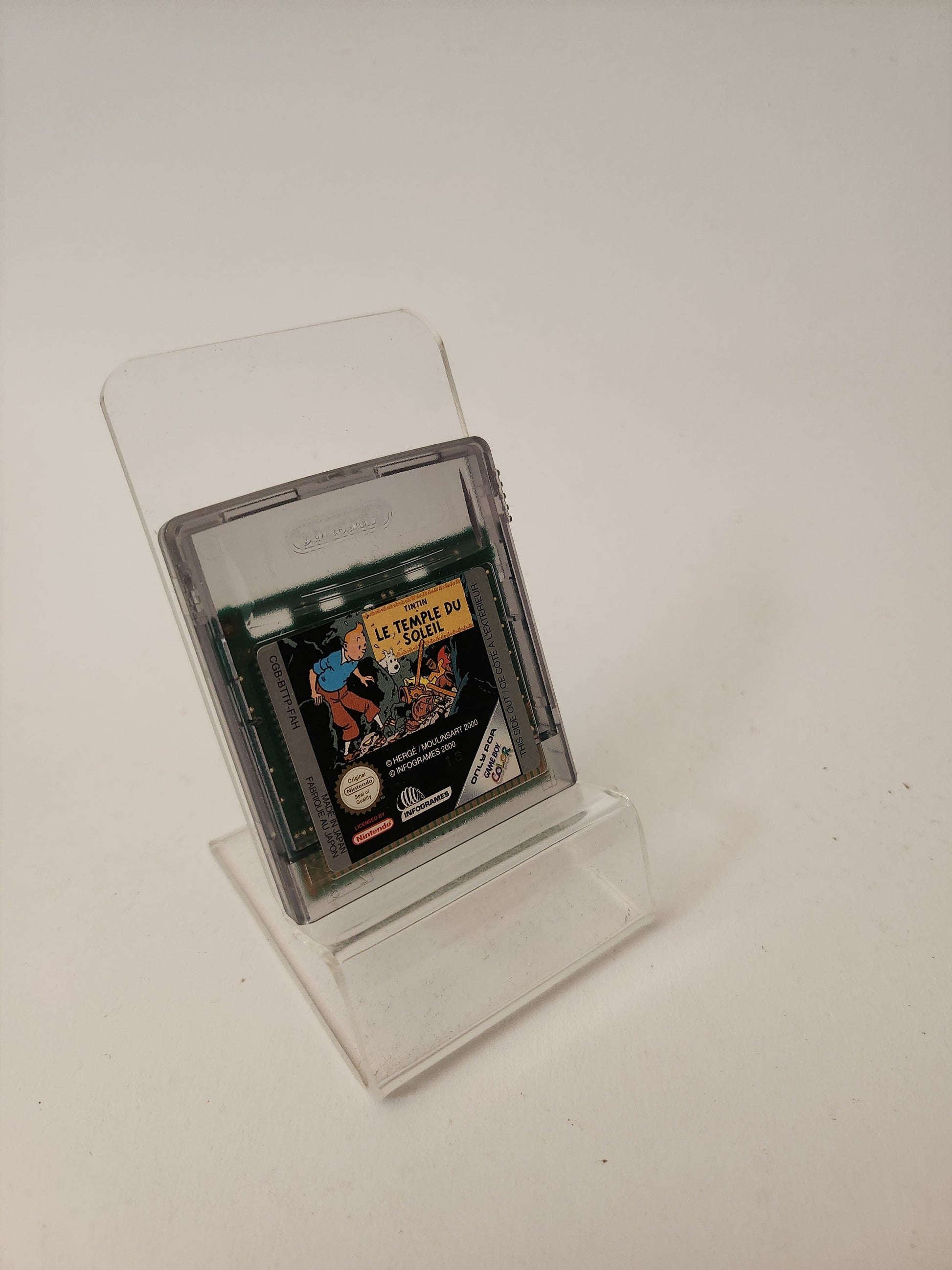 Tintin: Le Temple du Soleil (Cartridge Only) Game Boy Color - Game Boy Color Games