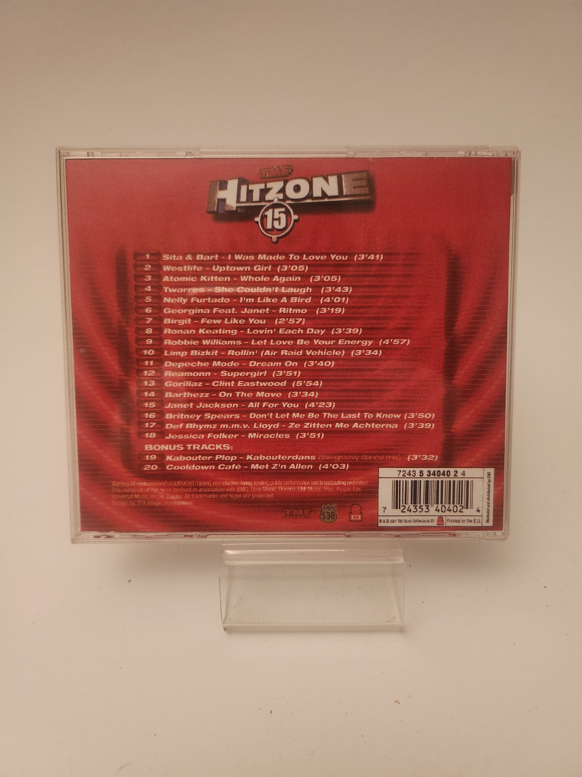 TMF Hitzone 15 CD - Cd