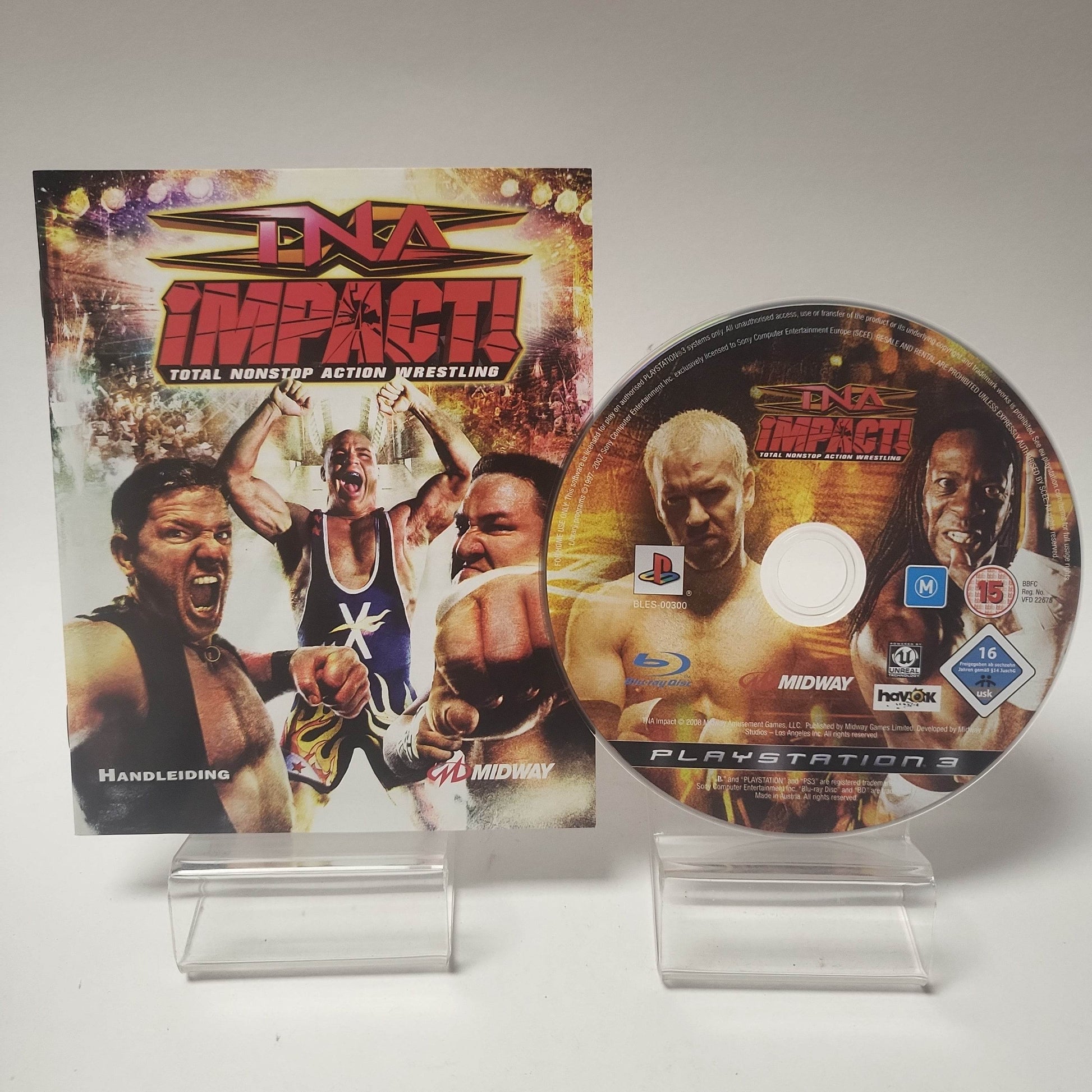 TNA Impact! Total Nonstop Action Wrestling Playstation 3 - Feniks Gameshop