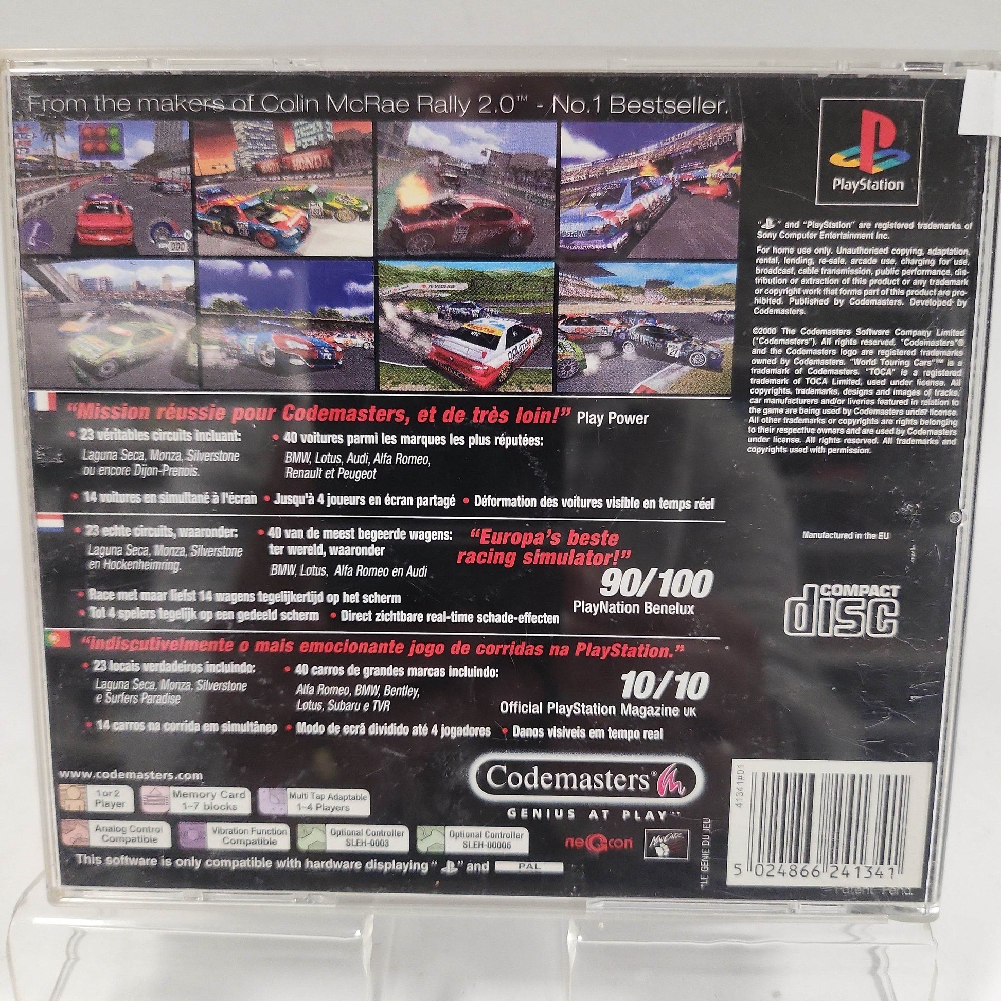 Toca World Touring Cars Playstation 1 - Feniks Gameshop