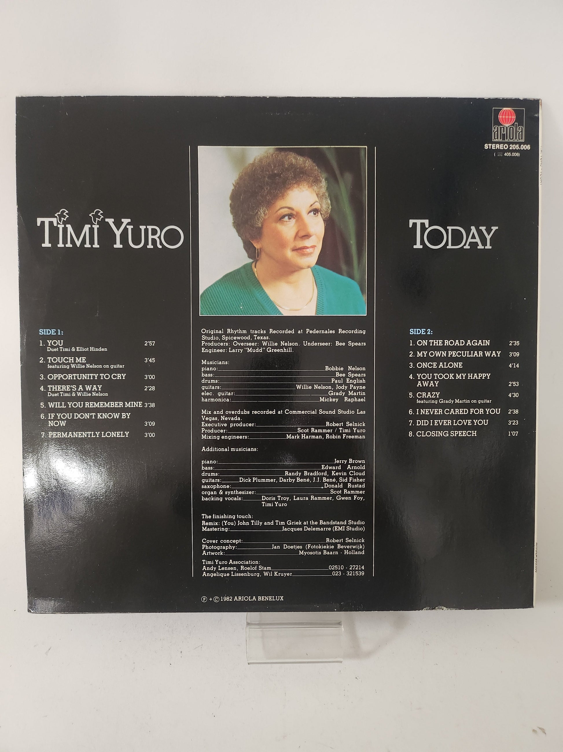 Today: Timi Yuro LP Vinyl - Lp Vinyl