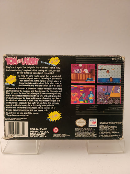 Tom and Jerry SNES Compleet in Doos (NTSC) - Nintendo SNES Games