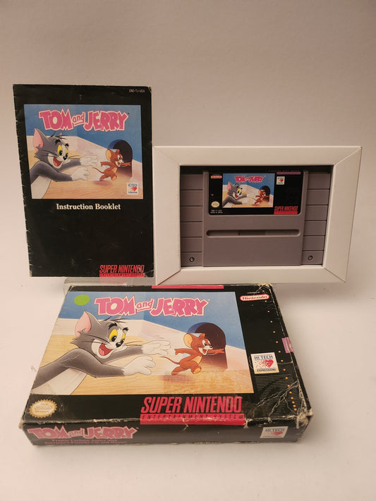 Tom and Jerry SNES Compleet in Doos (NTSC) - Nintendo SNES Games