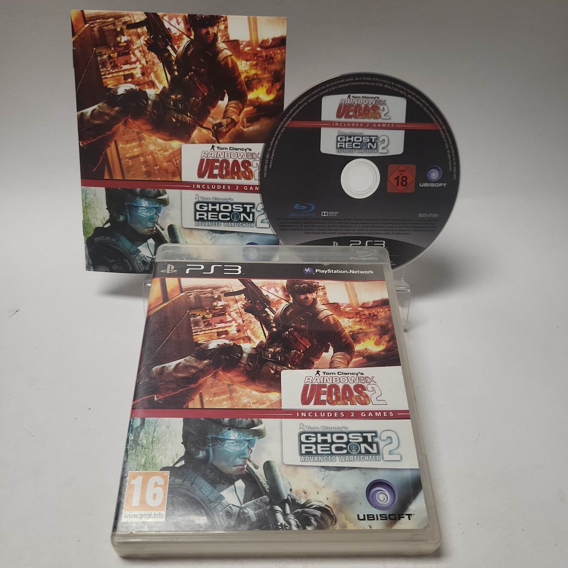 Tom Clancy Rainb Six Vegas 2 & Ghost Recon 2 Adv Warf - Feniks Gameshop