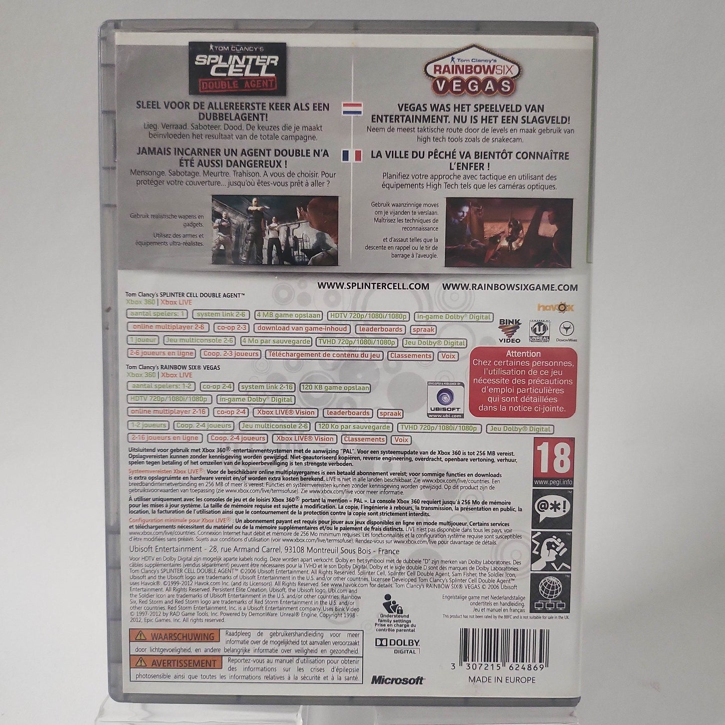 Tom Clancy's Double Pack Classics Xbox 360 - Feniks Gameshop