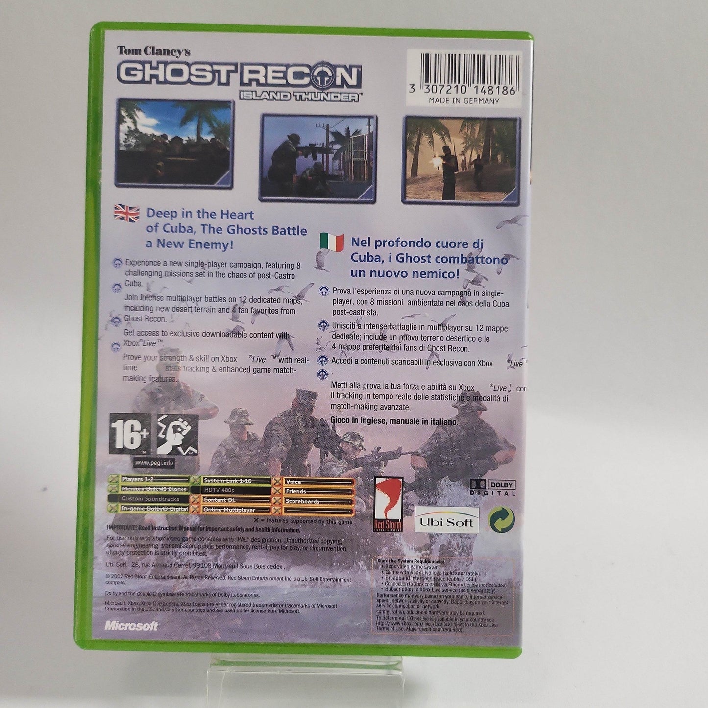 Tom Clancy's Ghost Recon Island Thunder Xbox Original - Feniks Gameshop