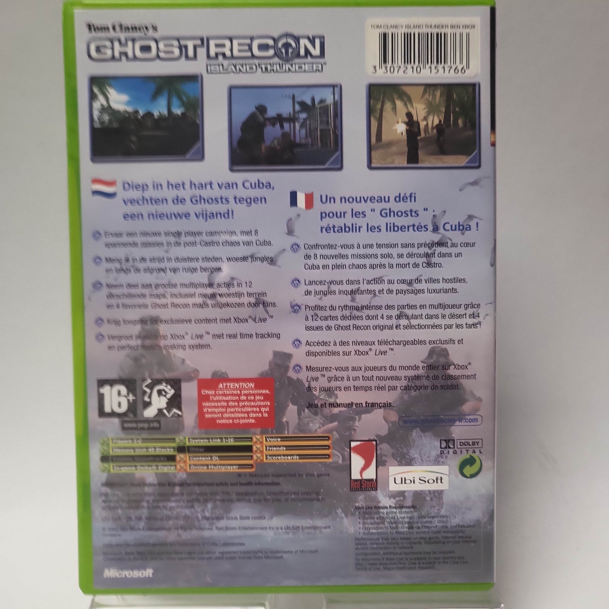 Tom Clancy's Ghost Recon Island Thunder Classic Xbox Original - Feniks Gameshop