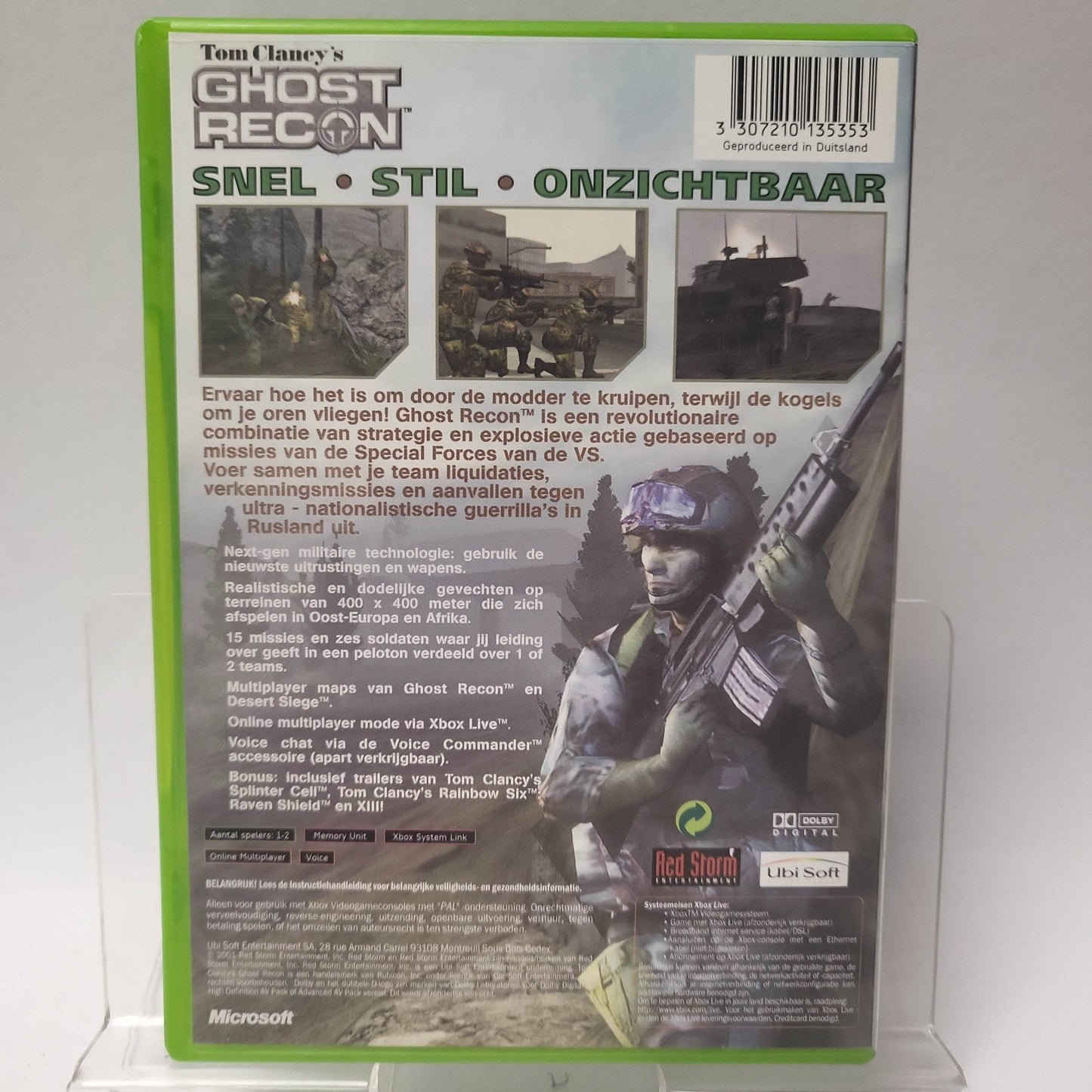 Tom Clancy's Ghost Recon Xbox Original - Feniks Gameshop