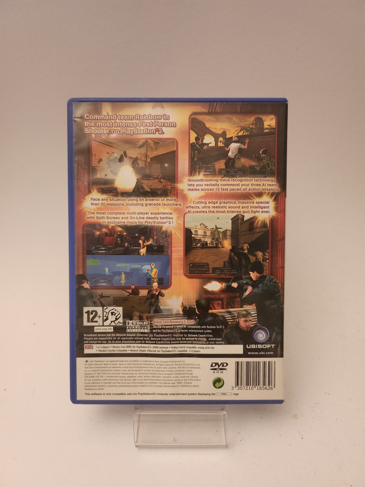 Tom Clancy’s Rainbow Six 3 (No Book) PlayStation 2 - Playstation 2 Games