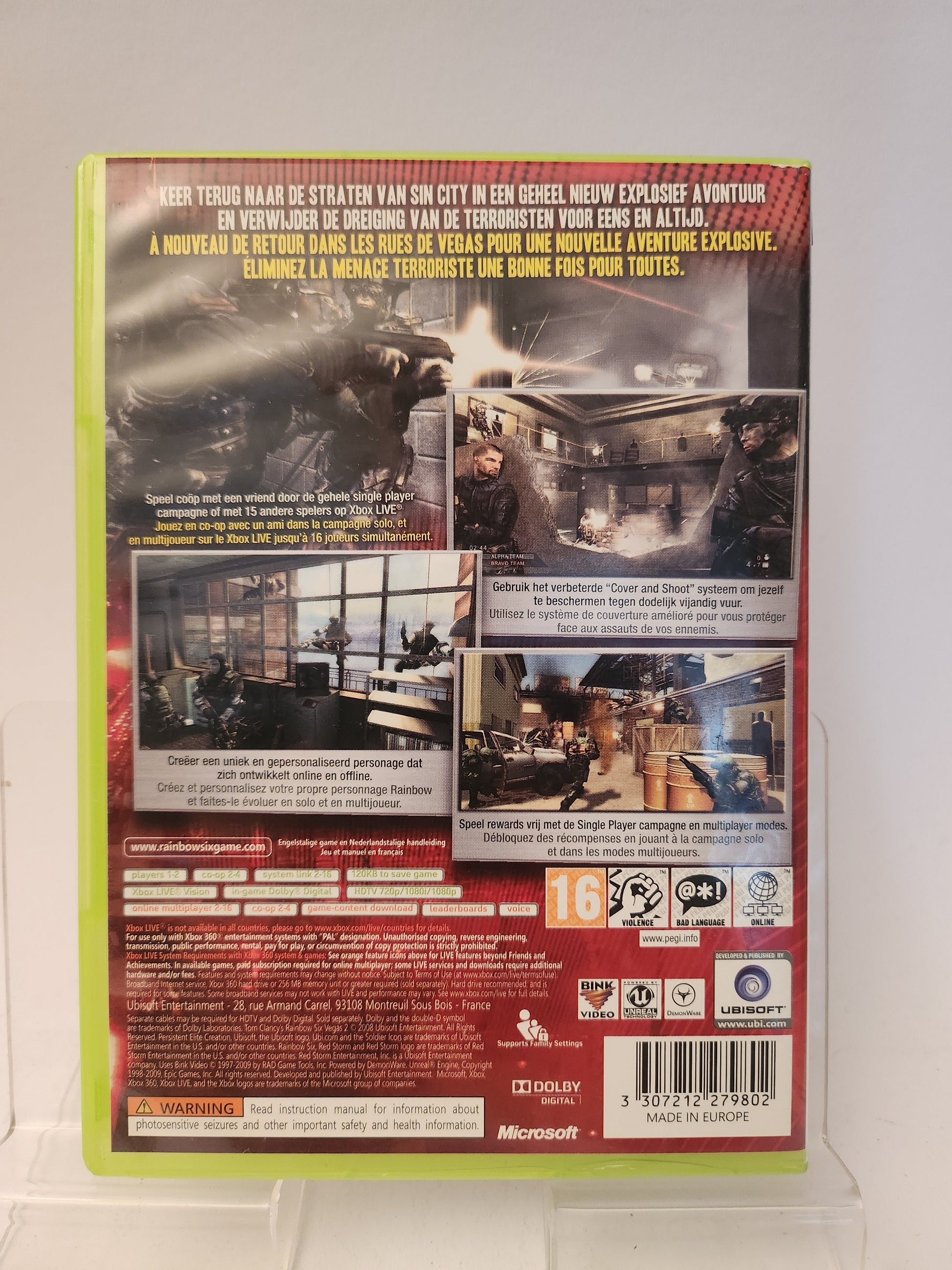 Tom Clancy’s Rainbow Six Vegas 2 Best Sellers Cl Xbox 360 - Xbox 360 Games