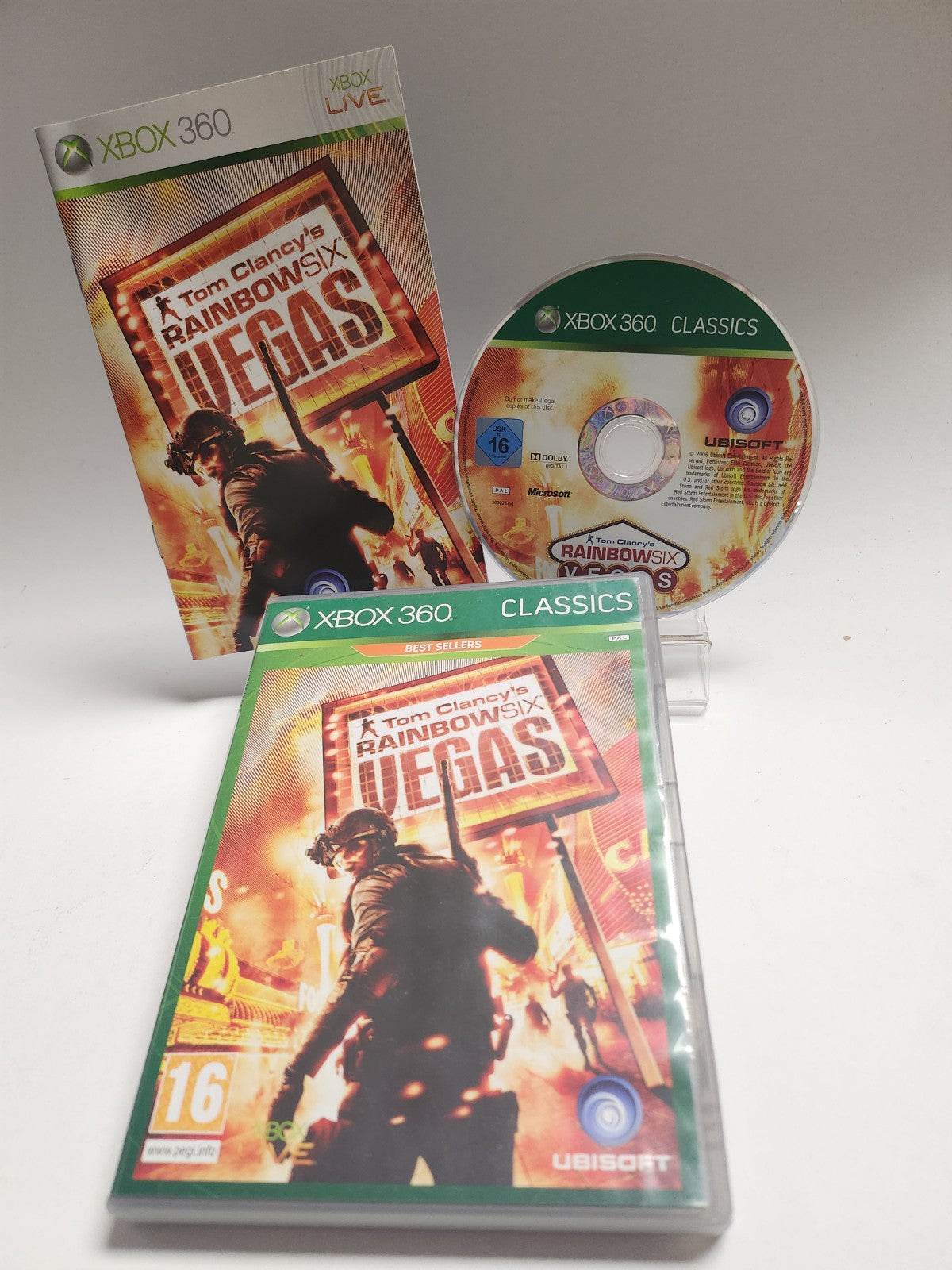 Tom Clancy's Rainbow Six Vegas Best Sellers Cl Xbox 360 - Feniks Gameshop