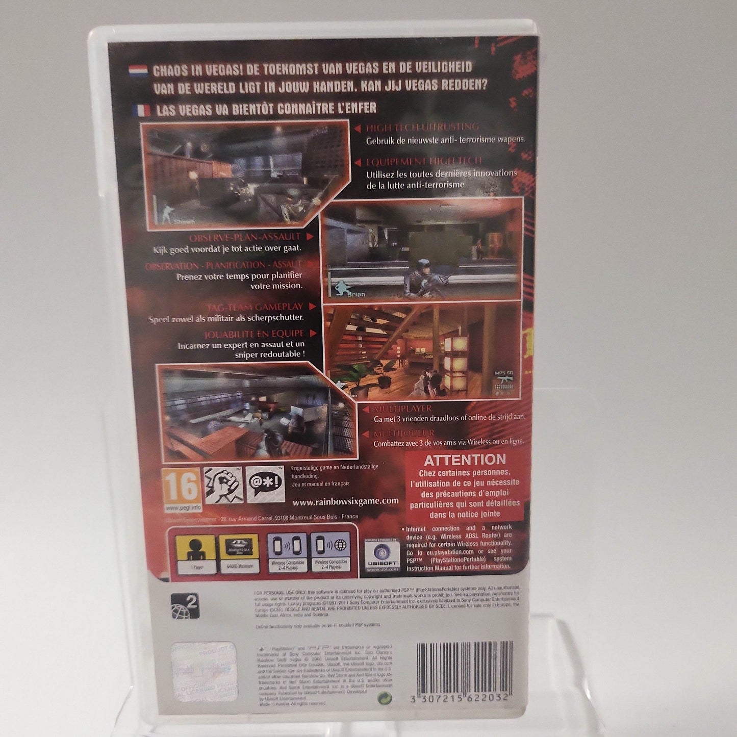 Tom Clancy's Rainbow Six Vegas Essentials PSP - Feniks Gameshop
