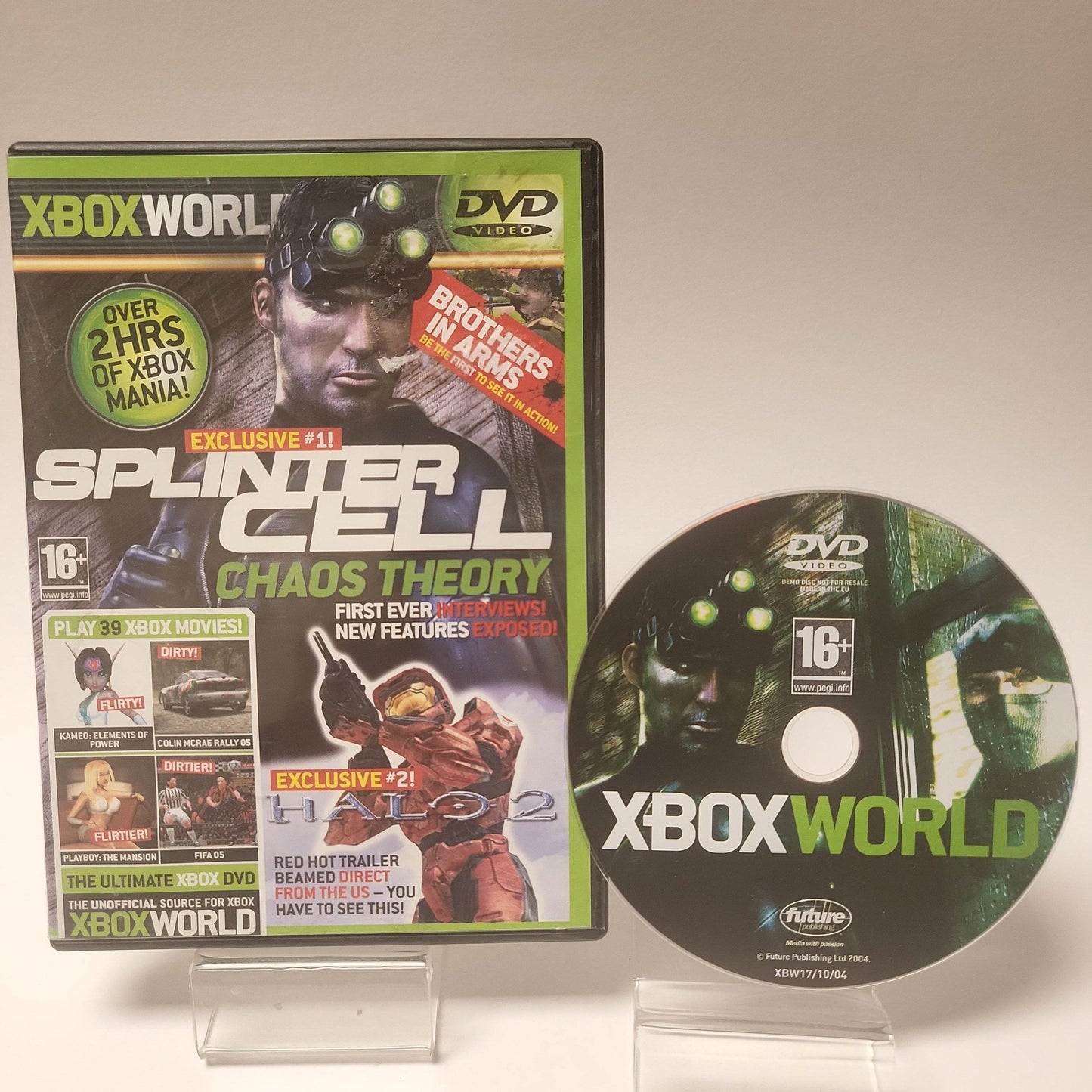 Tom Clancy's Splinter Cell Chaos Theory & Halo 2 Demo Disc - Feniks Gameshop