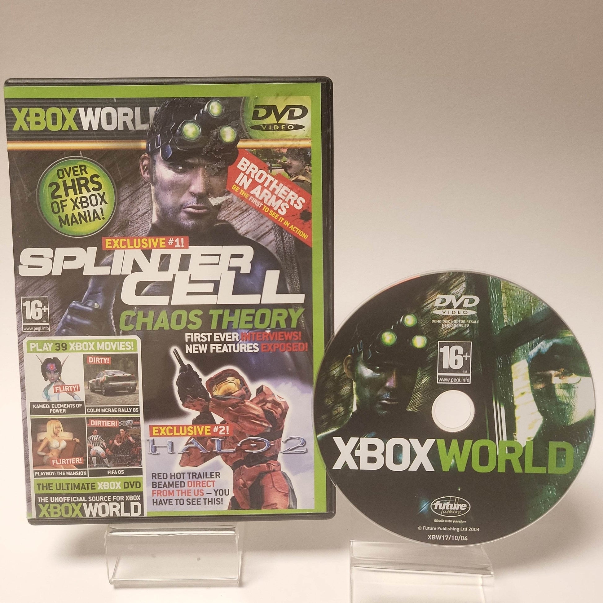 Tom Clancy's Splinter Cell Chaos Theory & Halo 2 Demo Disc - Feniks Gameshop