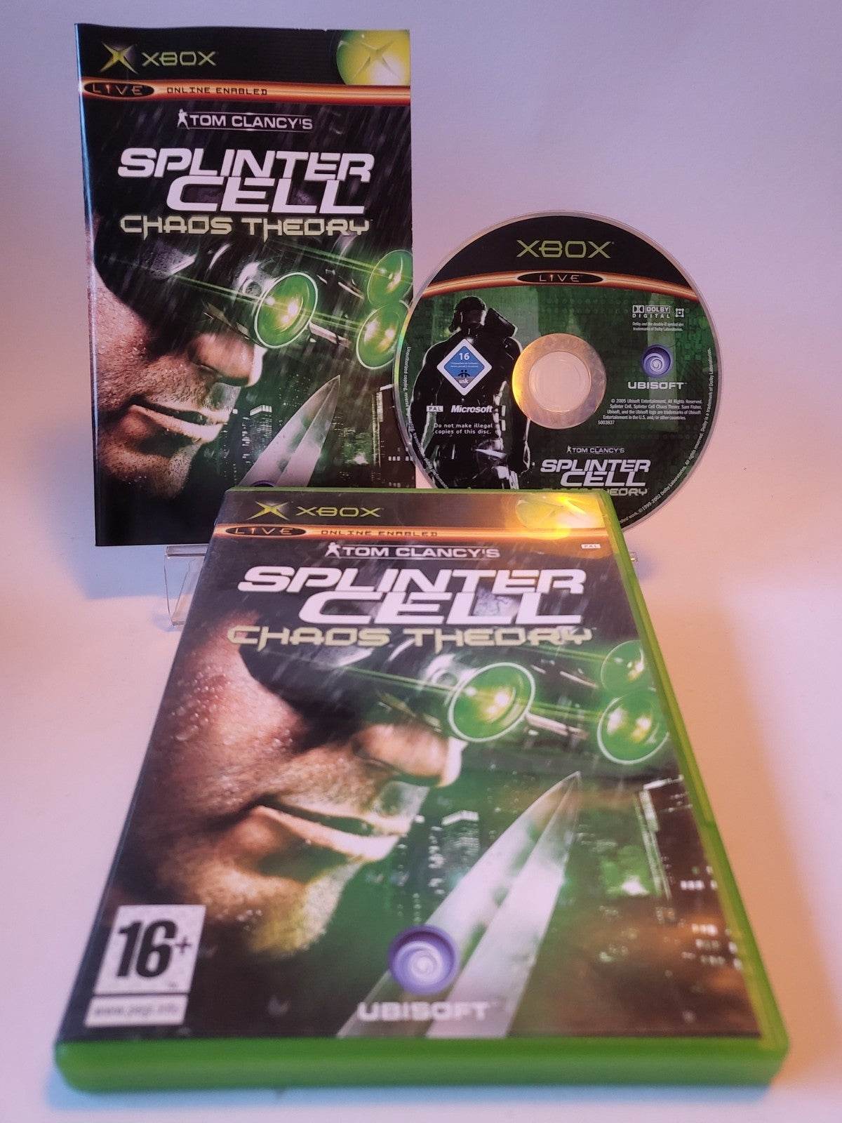 Tom Clancy's Splinter Cell Chaos Theory Xbox Original - Feniks Gameshop